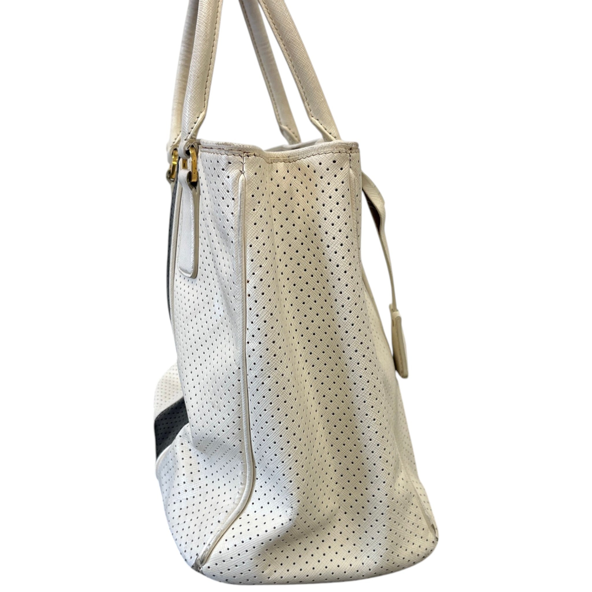 Women's Gardeners Tote Handbag White