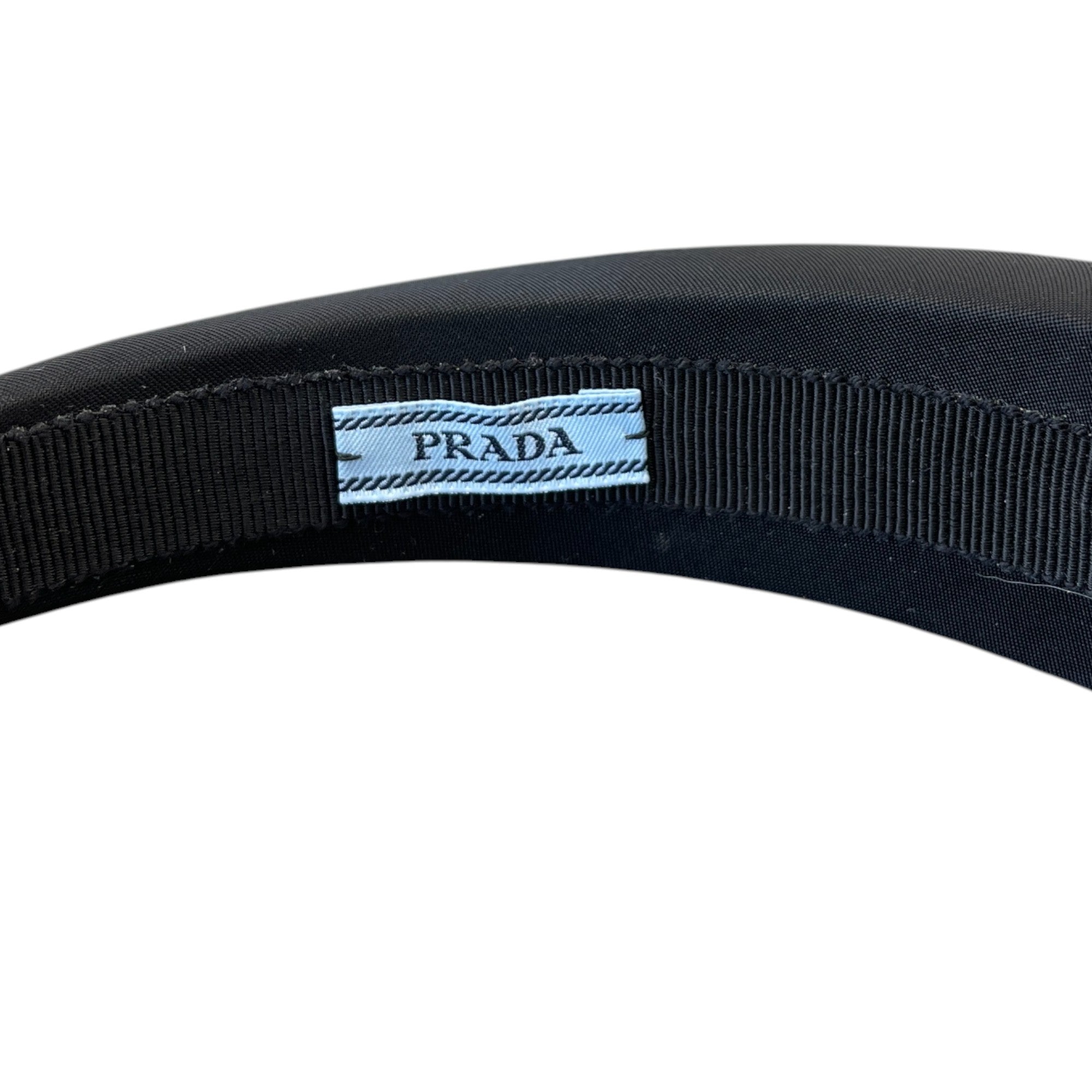 Women's Plaque Logo Head Band Black