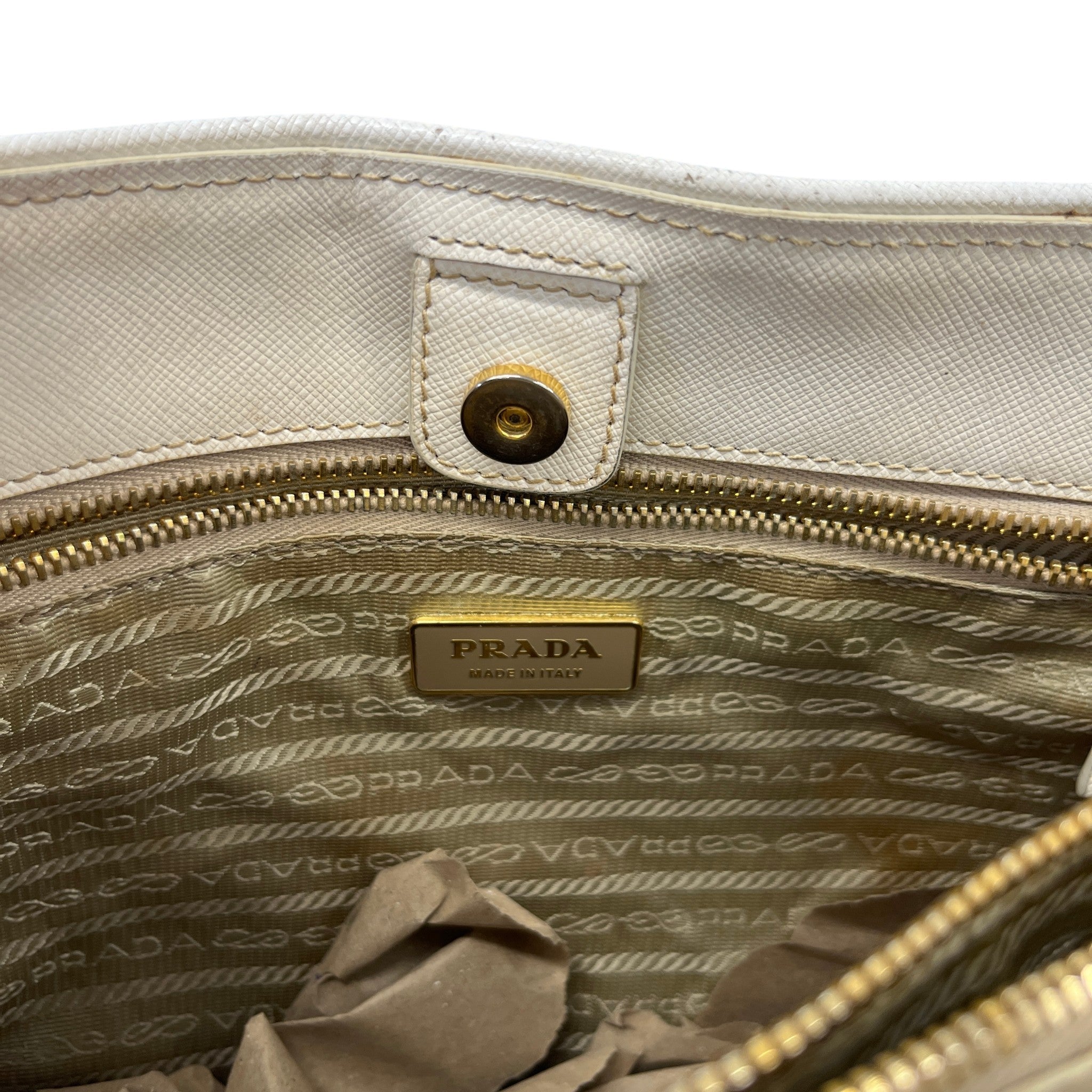 Women's Gardeners Tote Handbag White