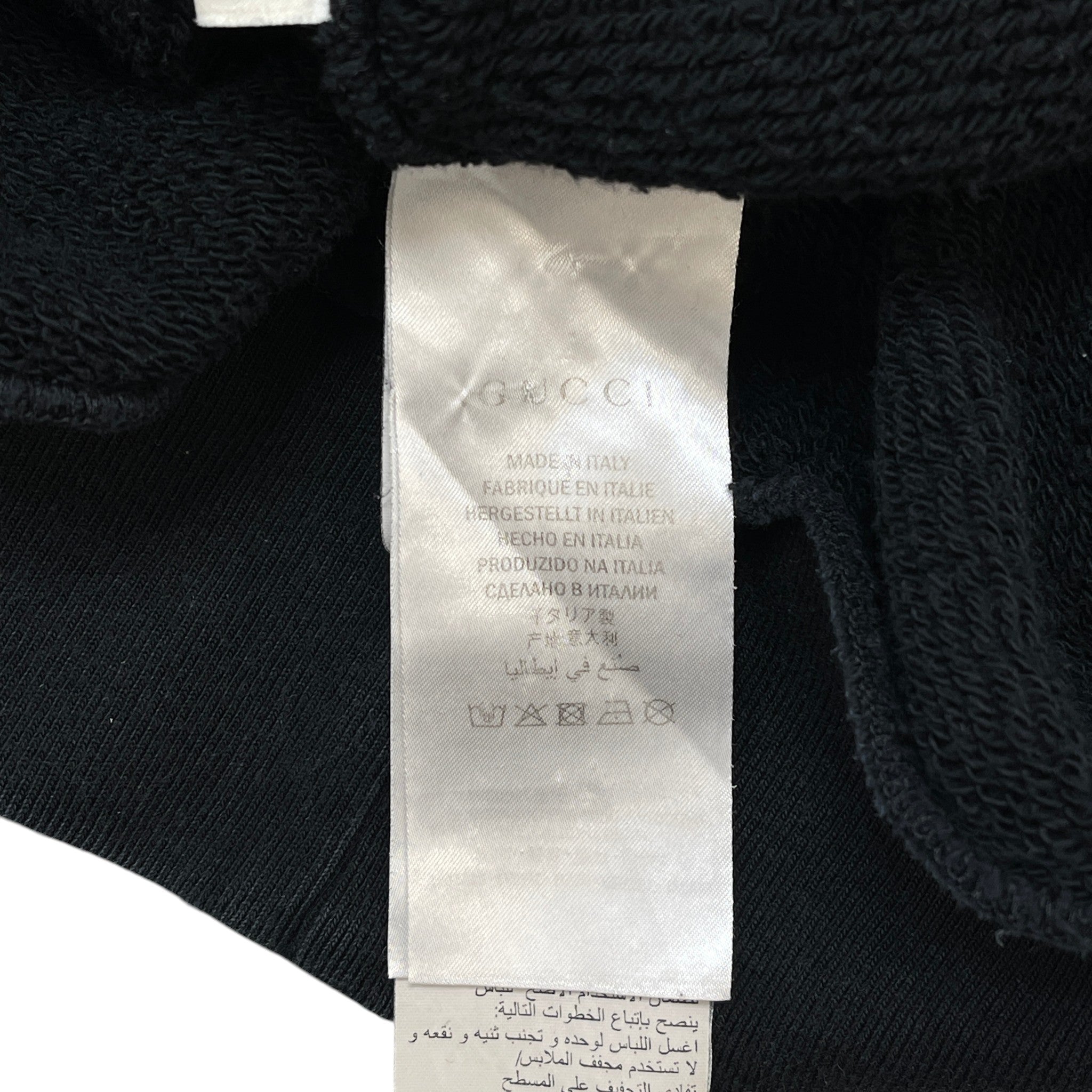 Men's Interlocking G Hoodie Black Size M