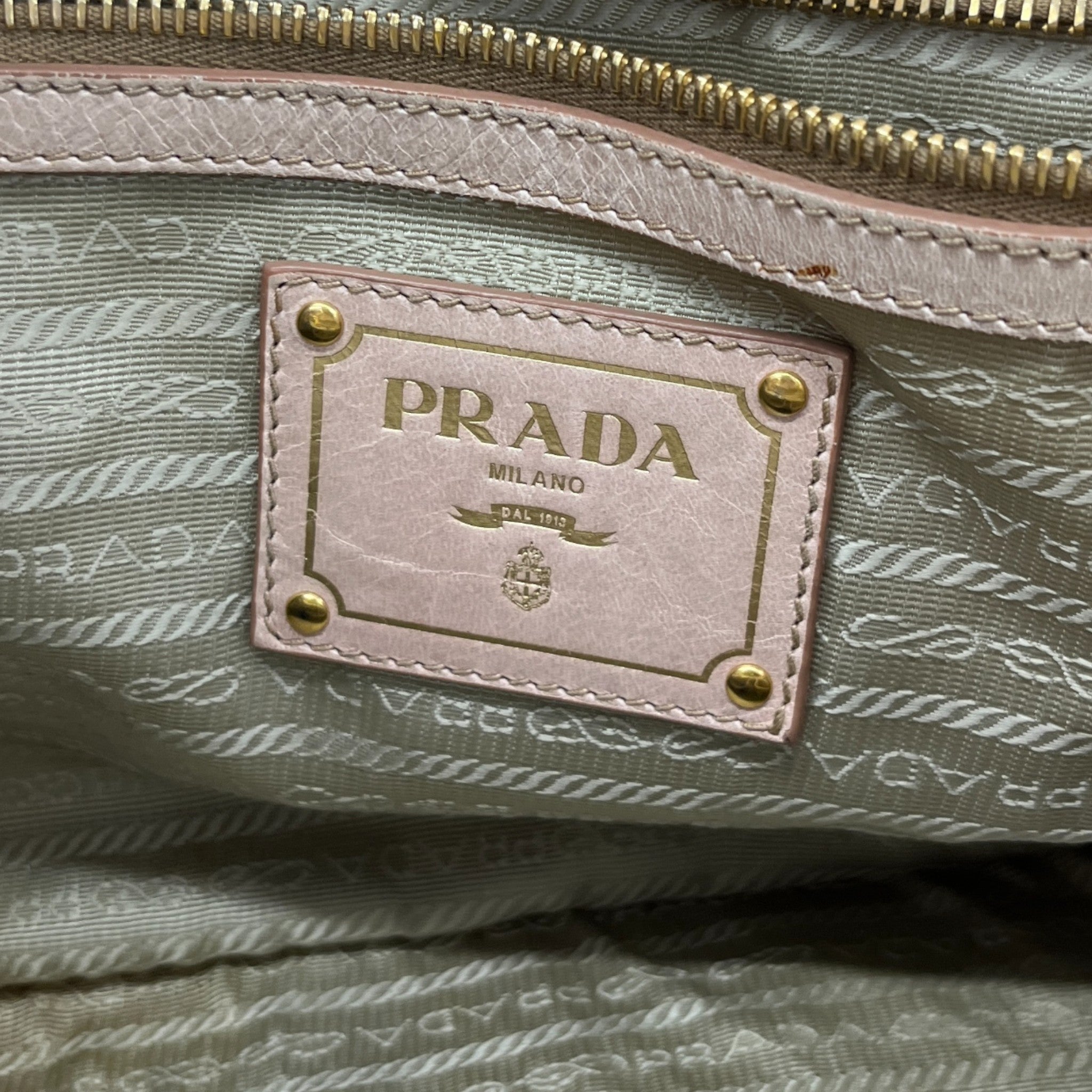 Women's Vitello Shine Bag Beige