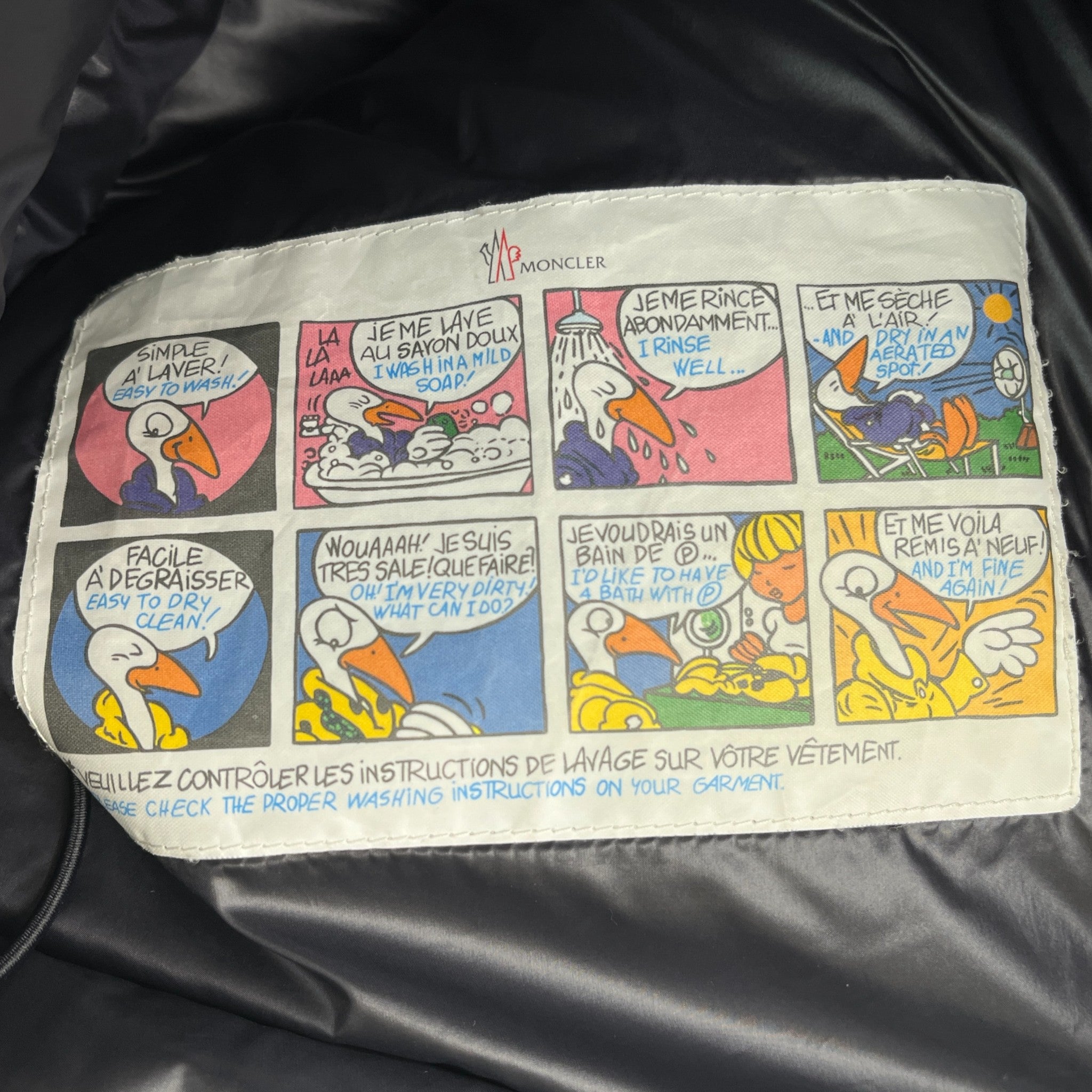 Men's Vezere Down Jacket Navy Size 3 / L