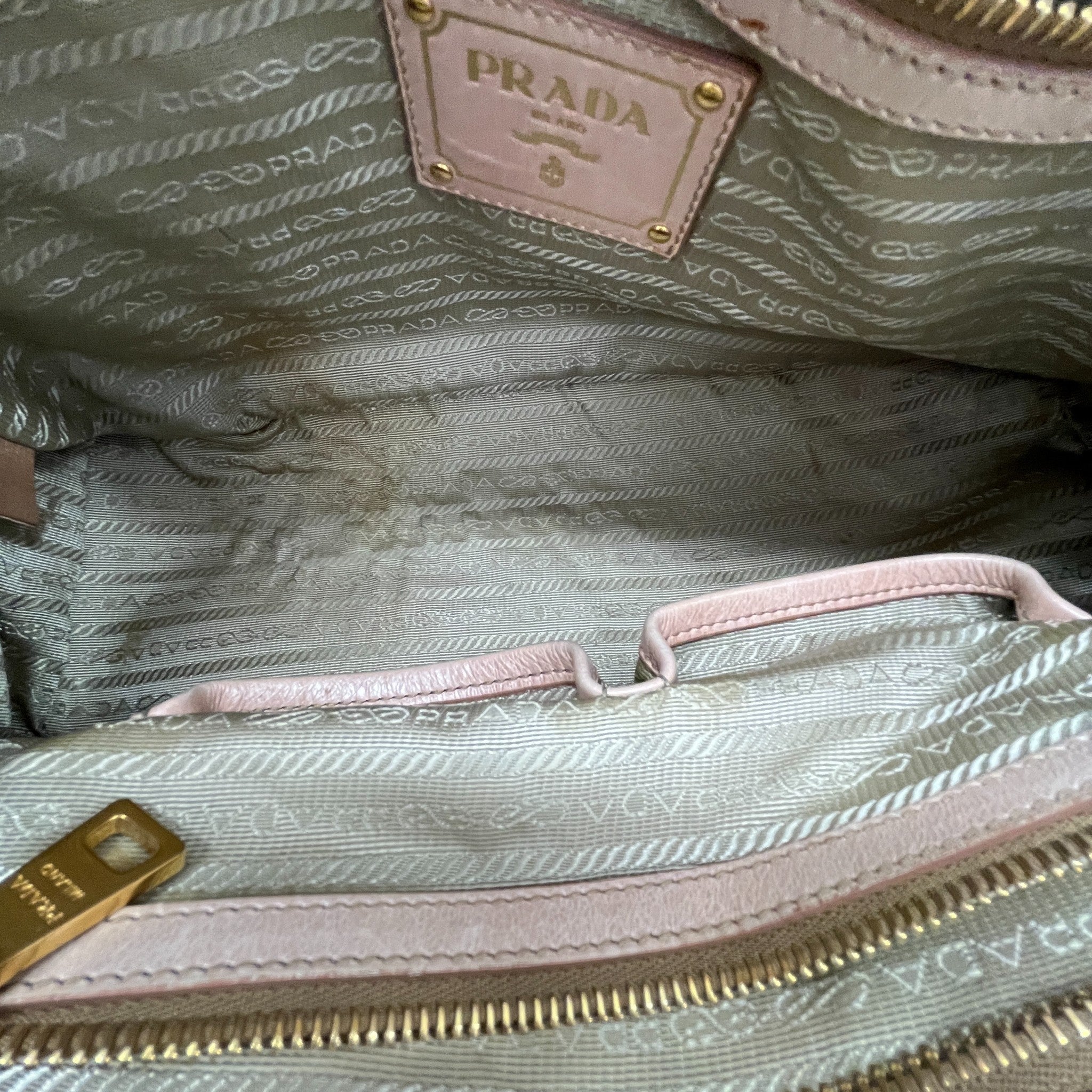 Women's Vitello Shine Bag Beige