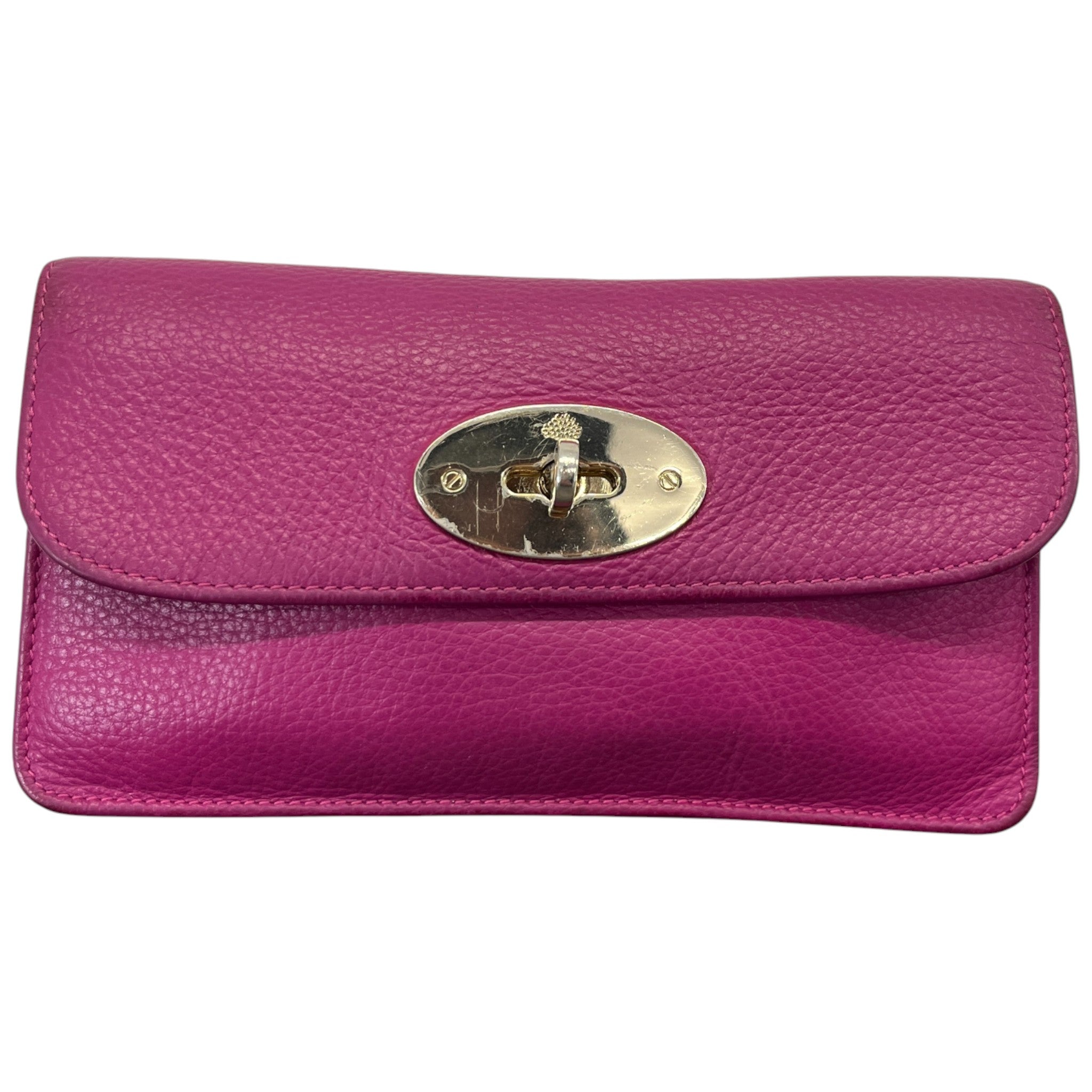 Women's Postman'S Lock Continental Purse Pink