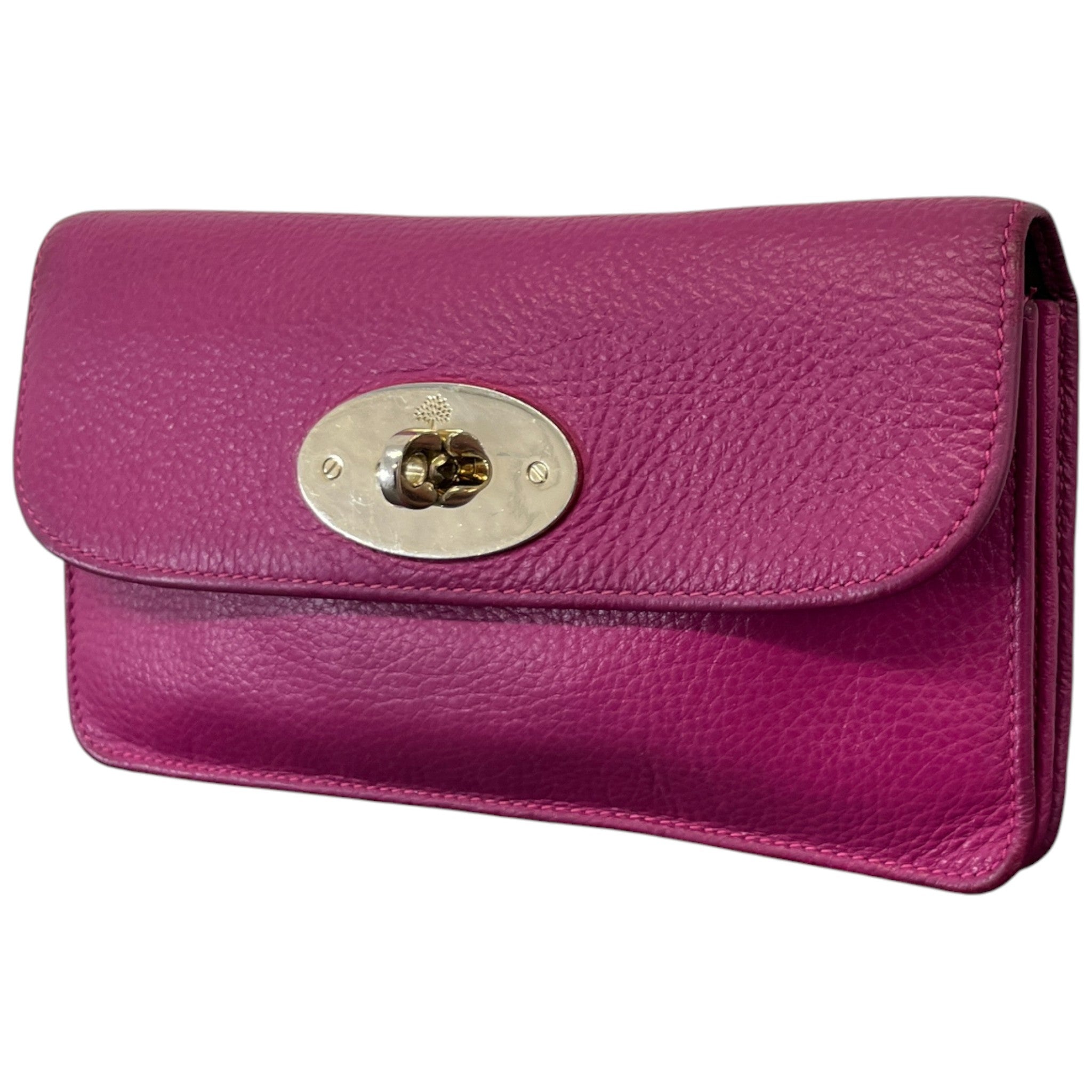 Women's Postman'S Lock Continental Purse Pink