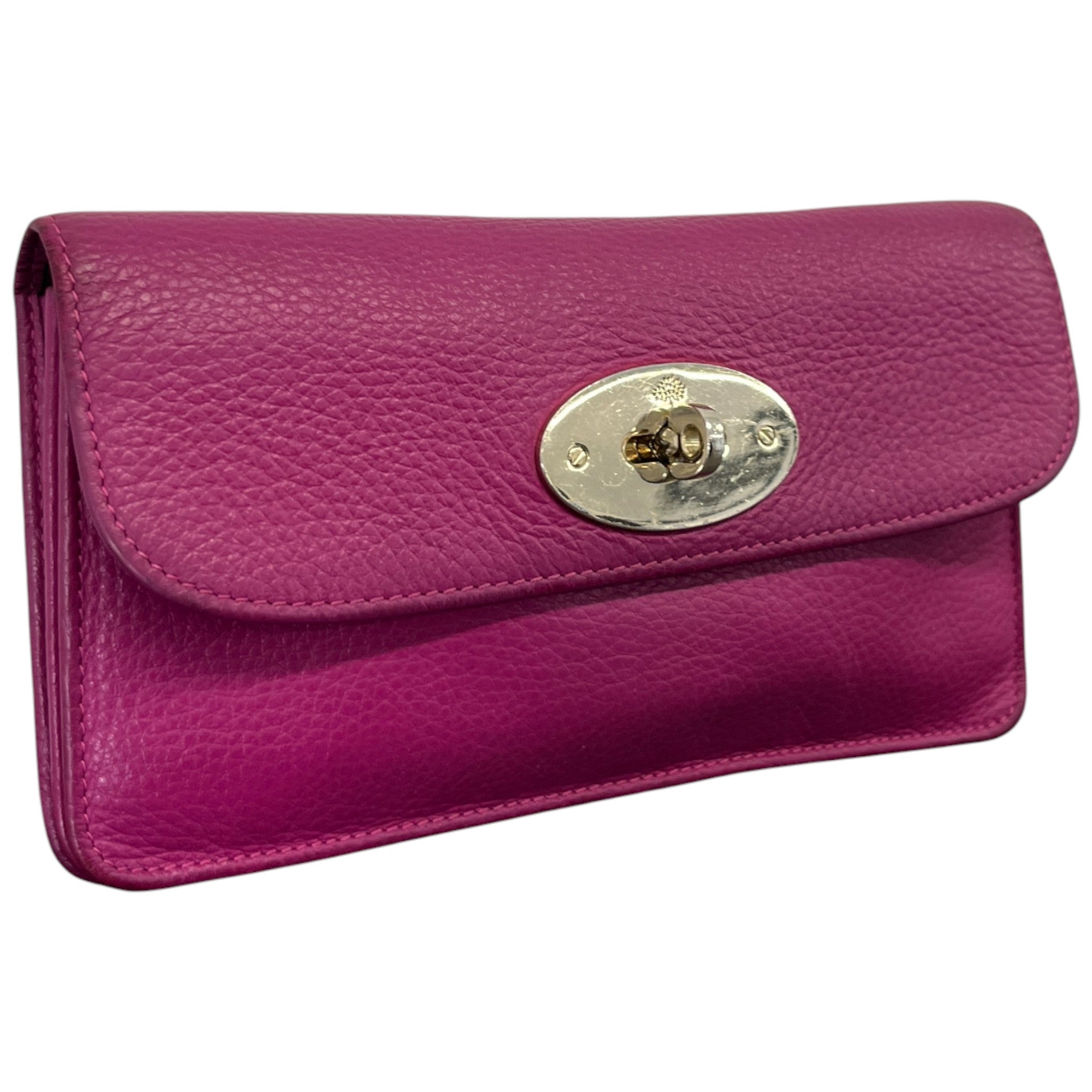 Women's Postman'S Lock Continental Purse Pink