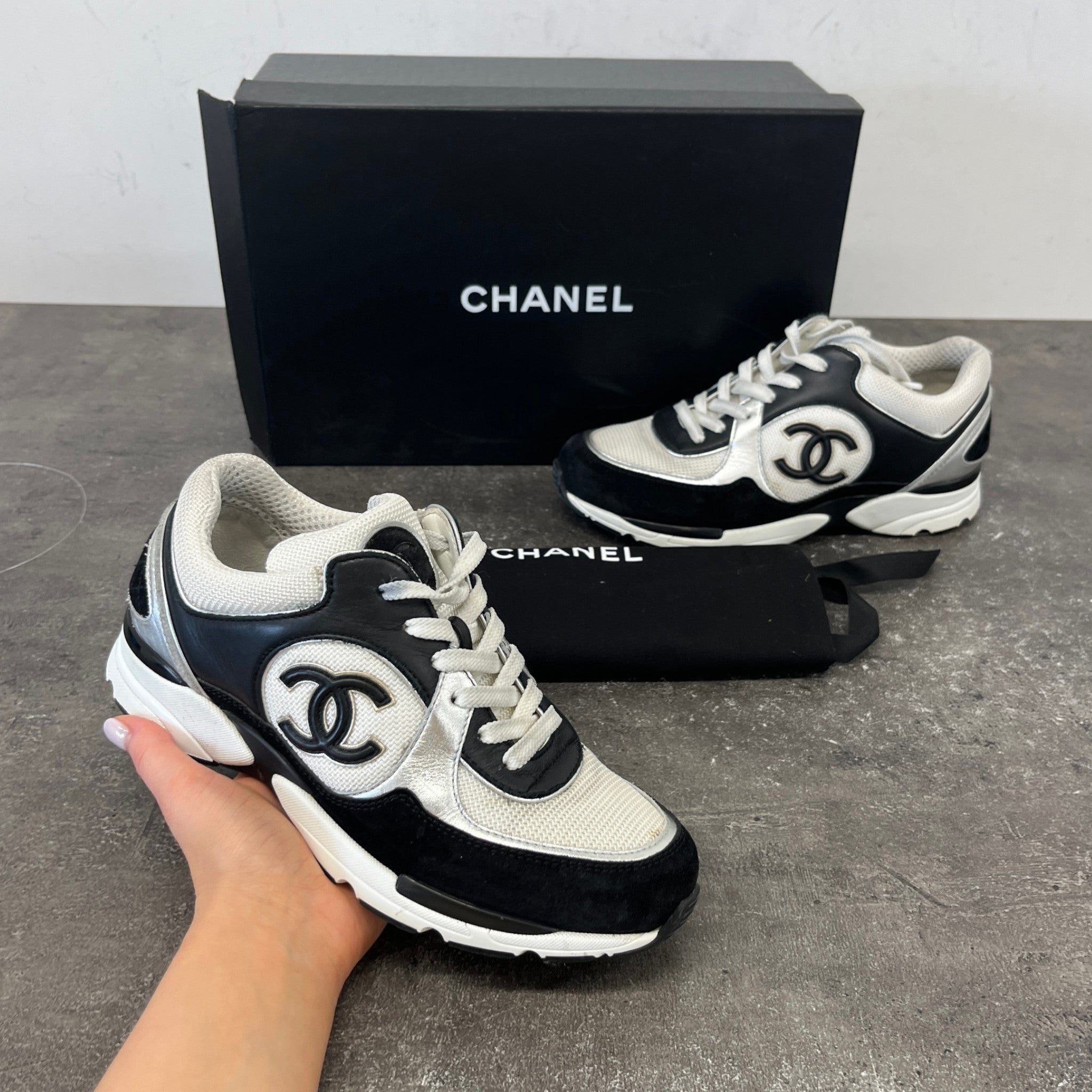 Women's Cc Runner Low Trainers Black Size EU 36.5 / UK 3.5