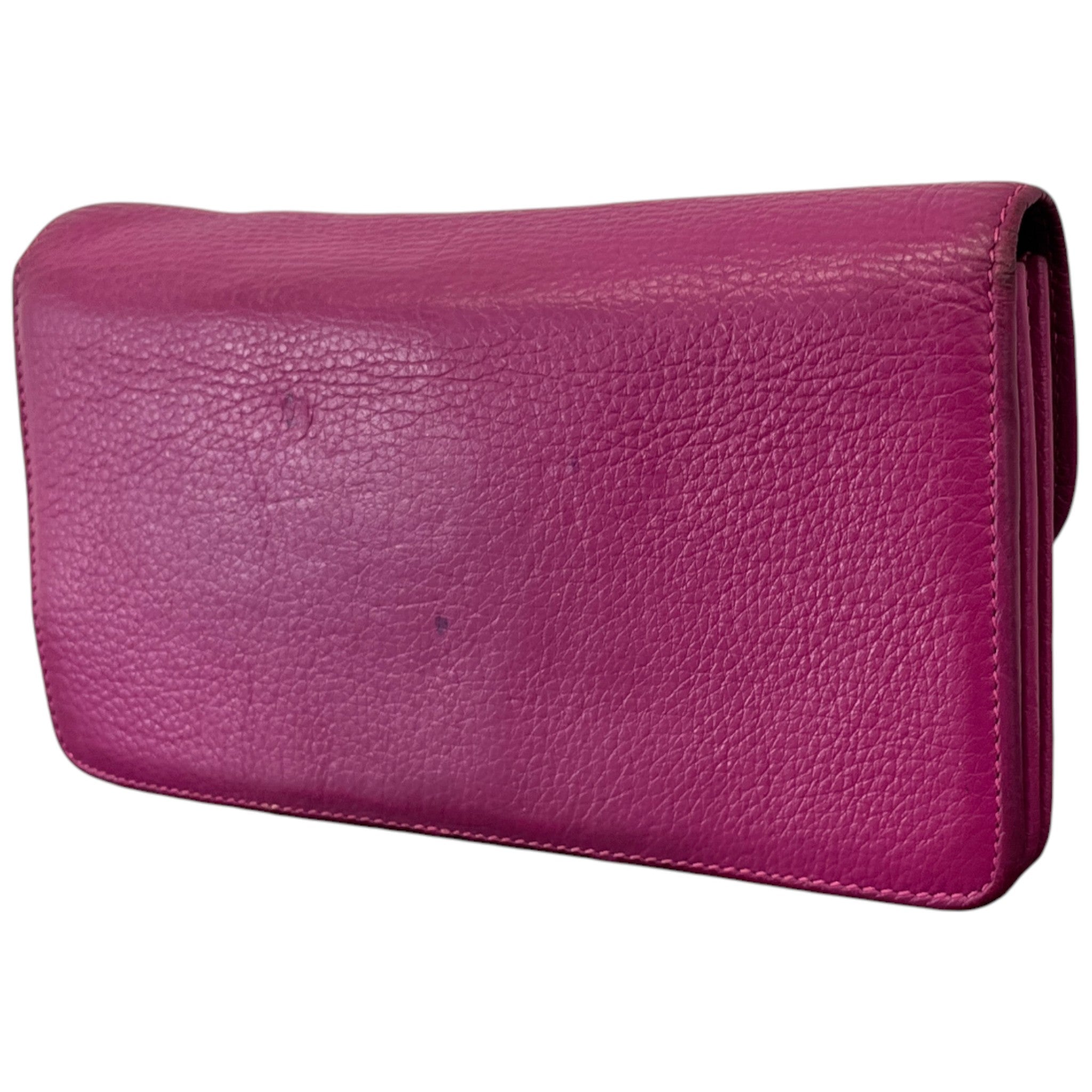 Women's Postman'S Lock Continental Purse Pink