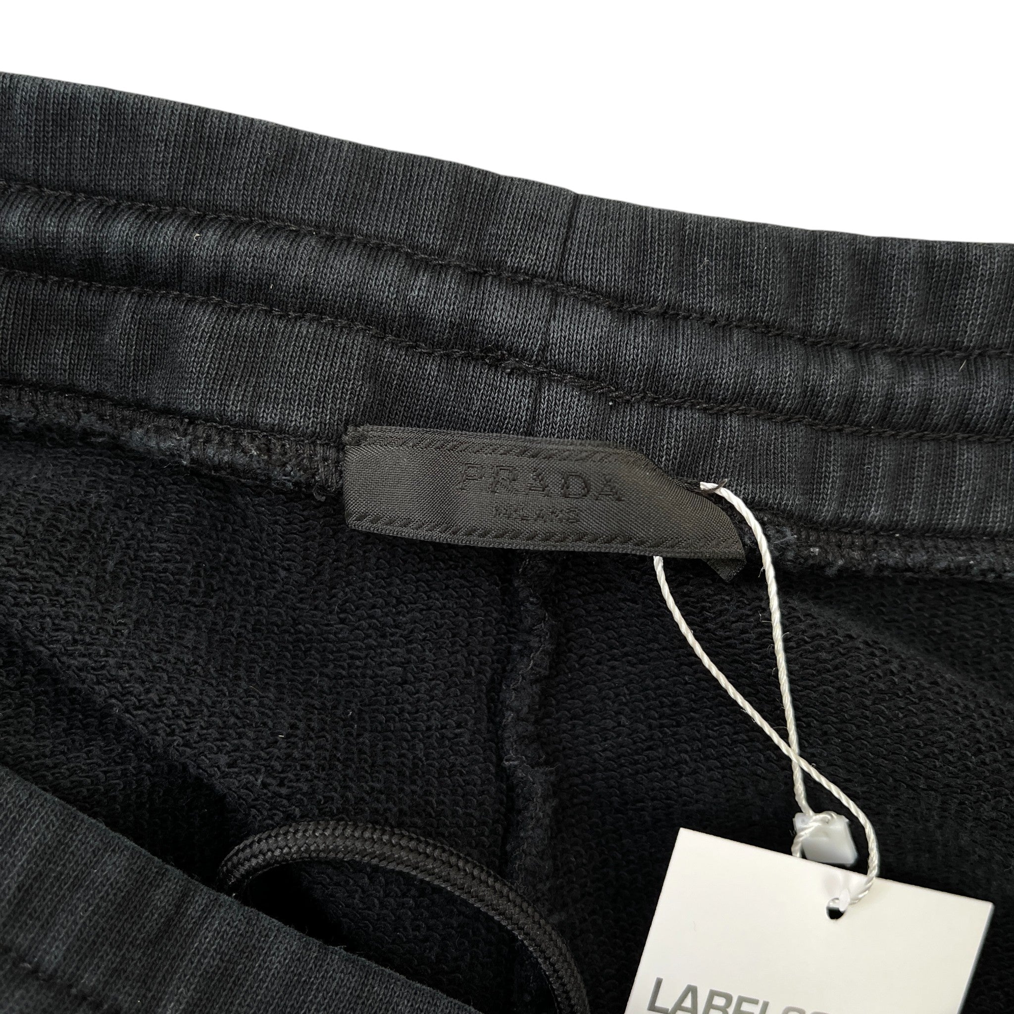 Men's Tab Logo Pocket Joggers Black Size S