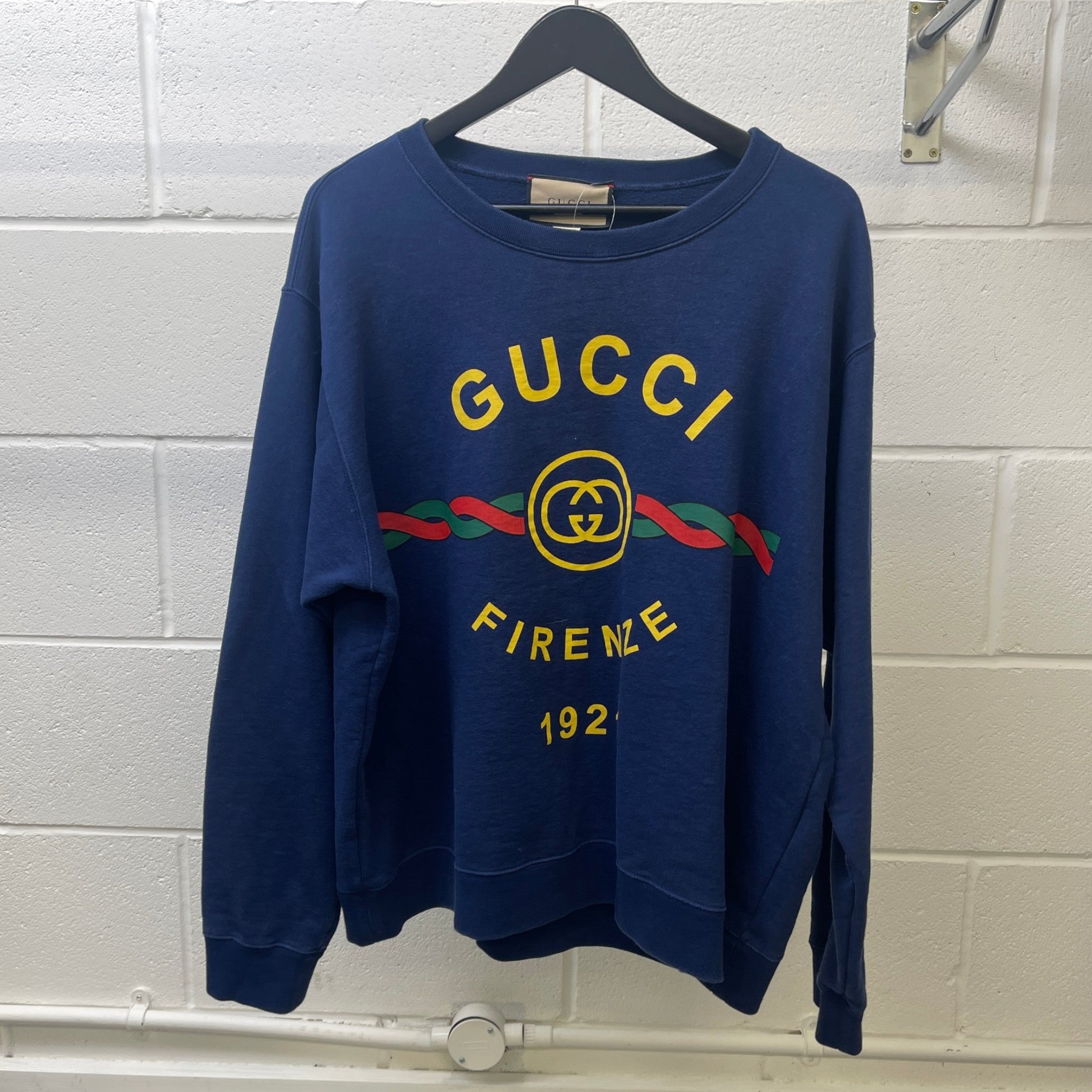 Men's Firenze 1921 Sweatshirt Blue Size L