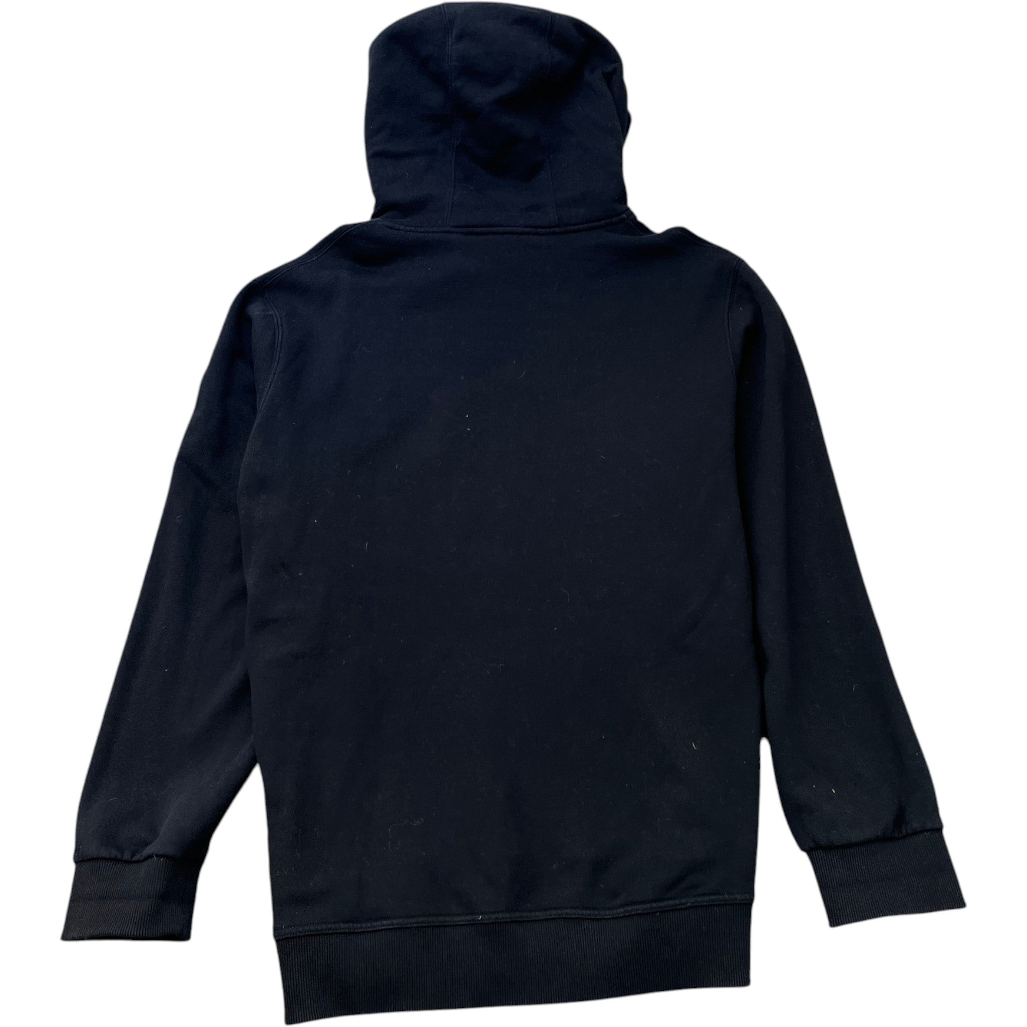 Men's Logo Print Hoodie Black Size XXL
