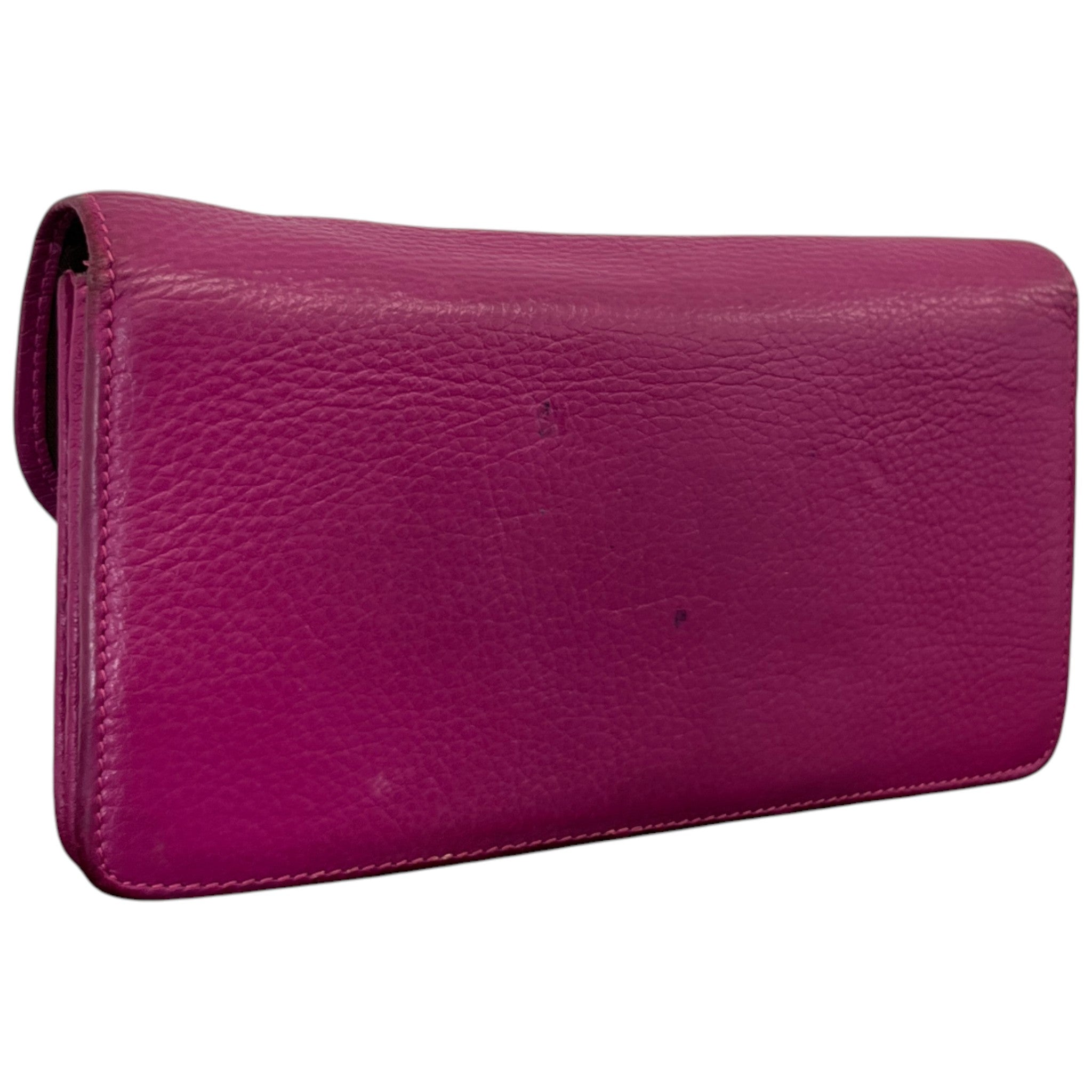 Women's Postman'S Lock Continental Purse Pink