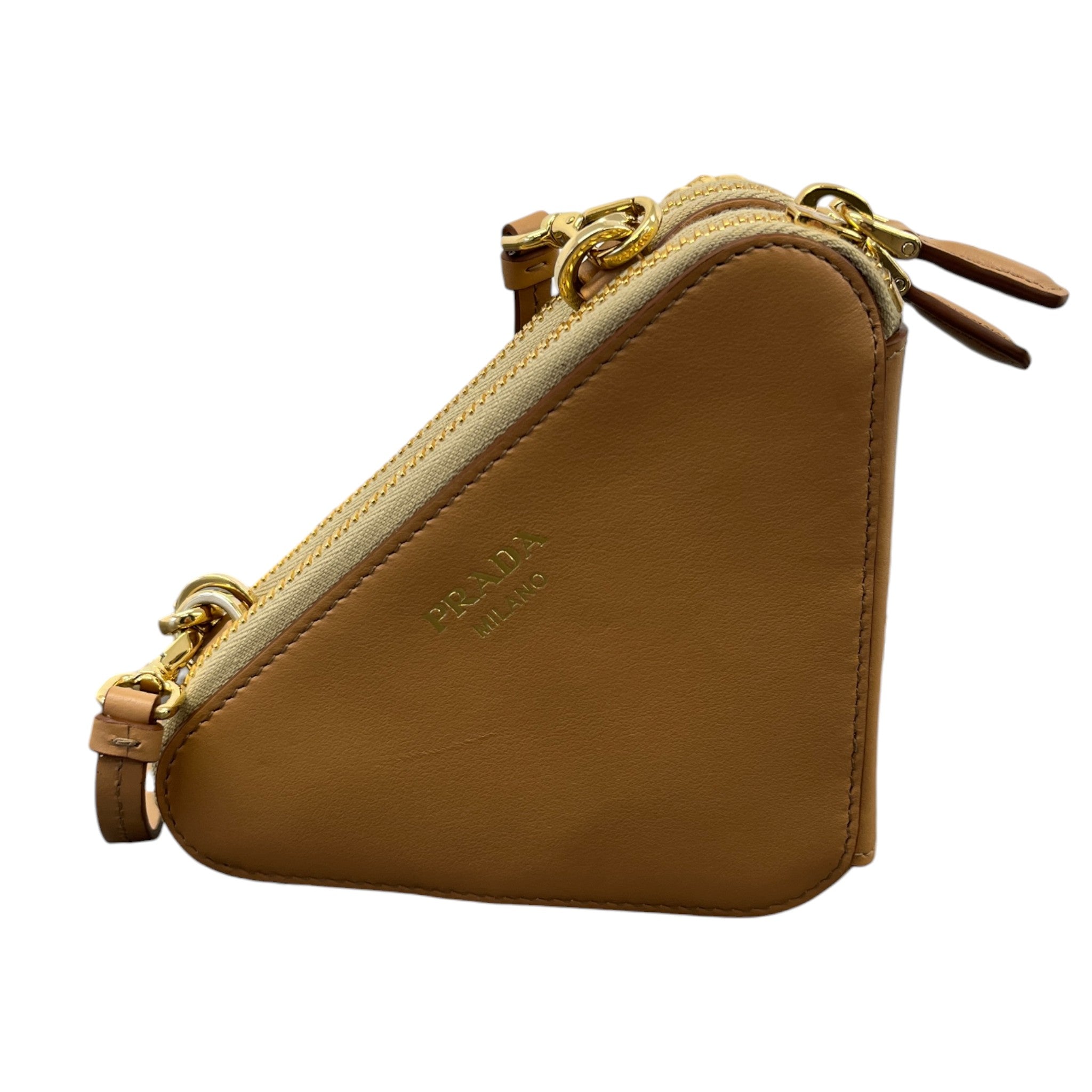 Women's Crochet Mini-Pouch Handbag Brown