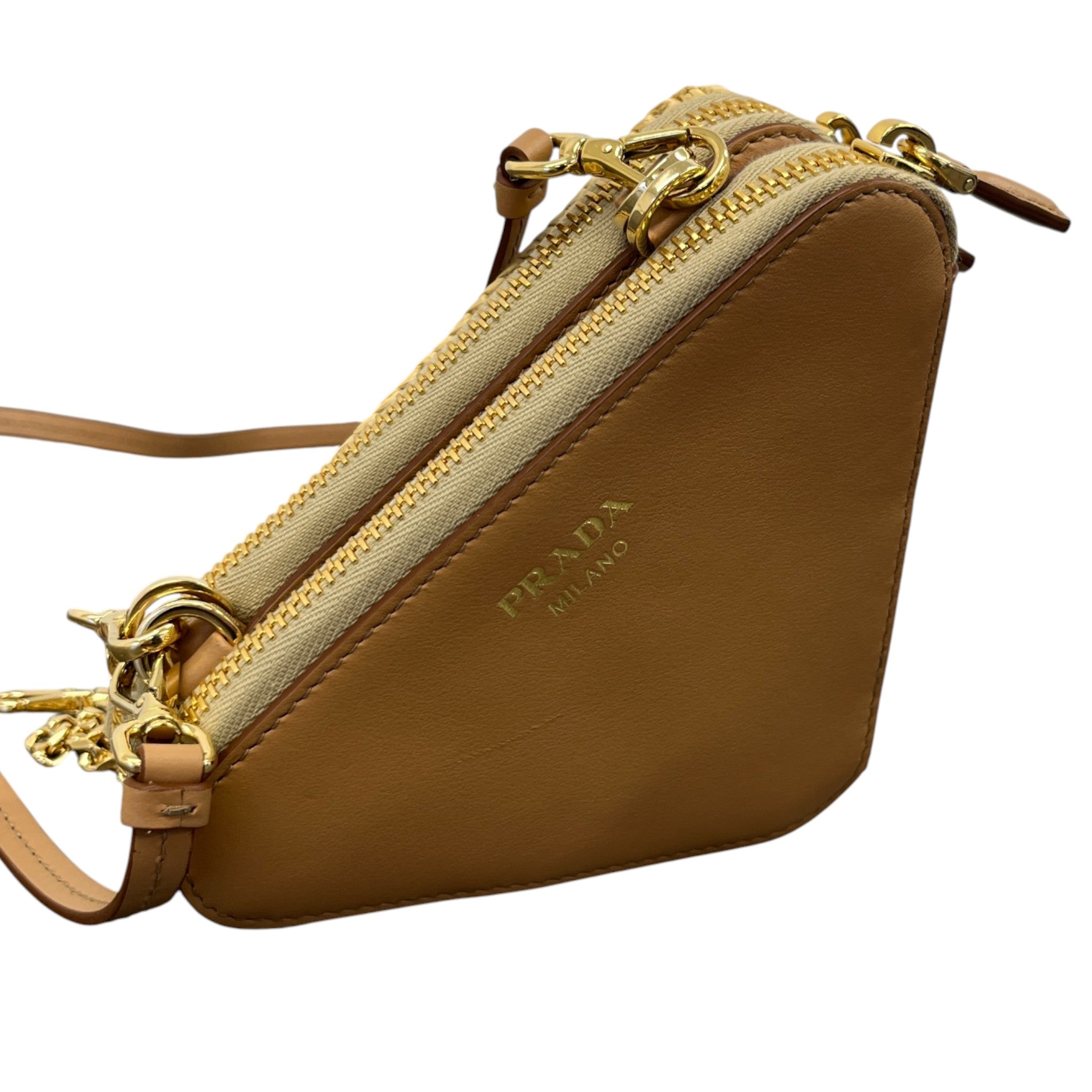 Women's Crochet Mini-Pouch Handbag Brown