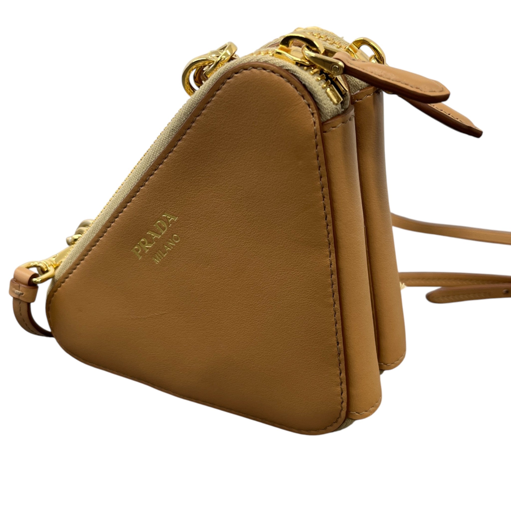 Women's Crochet Mini-Pouch Handbag Brown