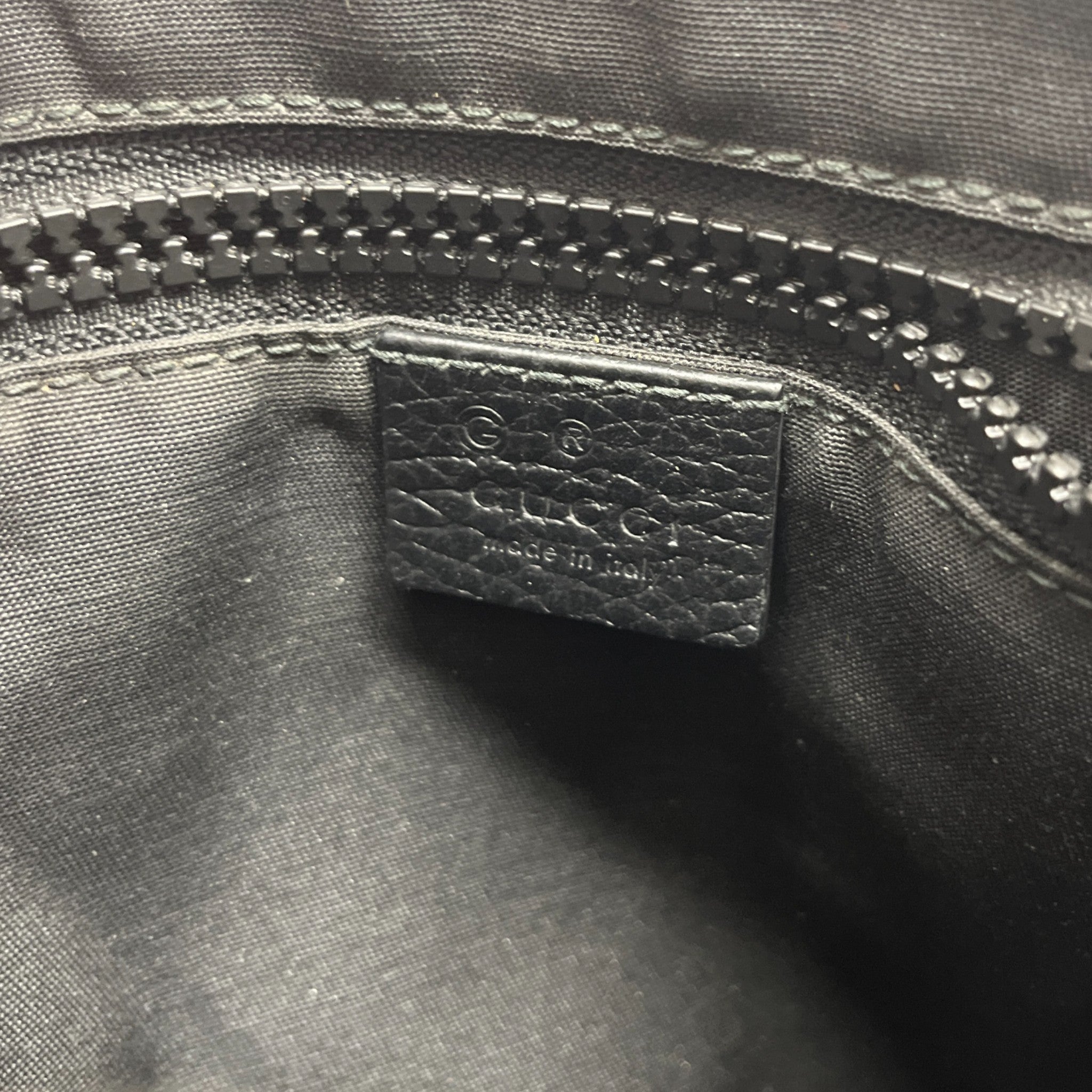 Men's Gg Canvas Messenger Bag Black