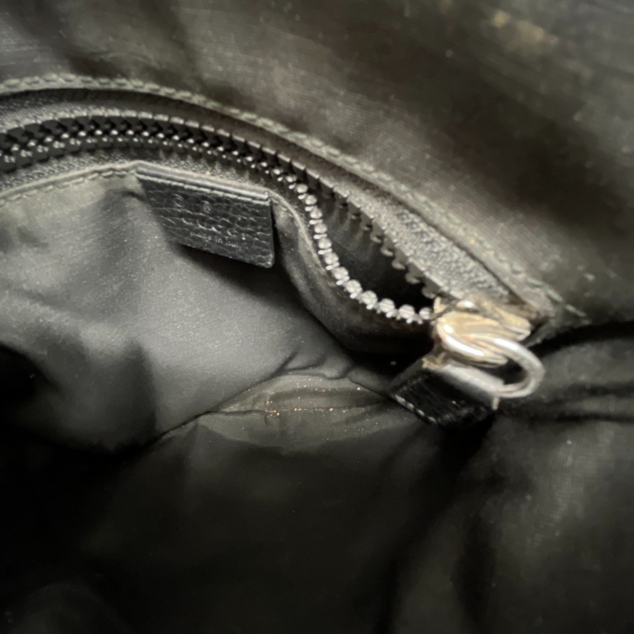 Men's Gg Canvas Messenger Bag Black