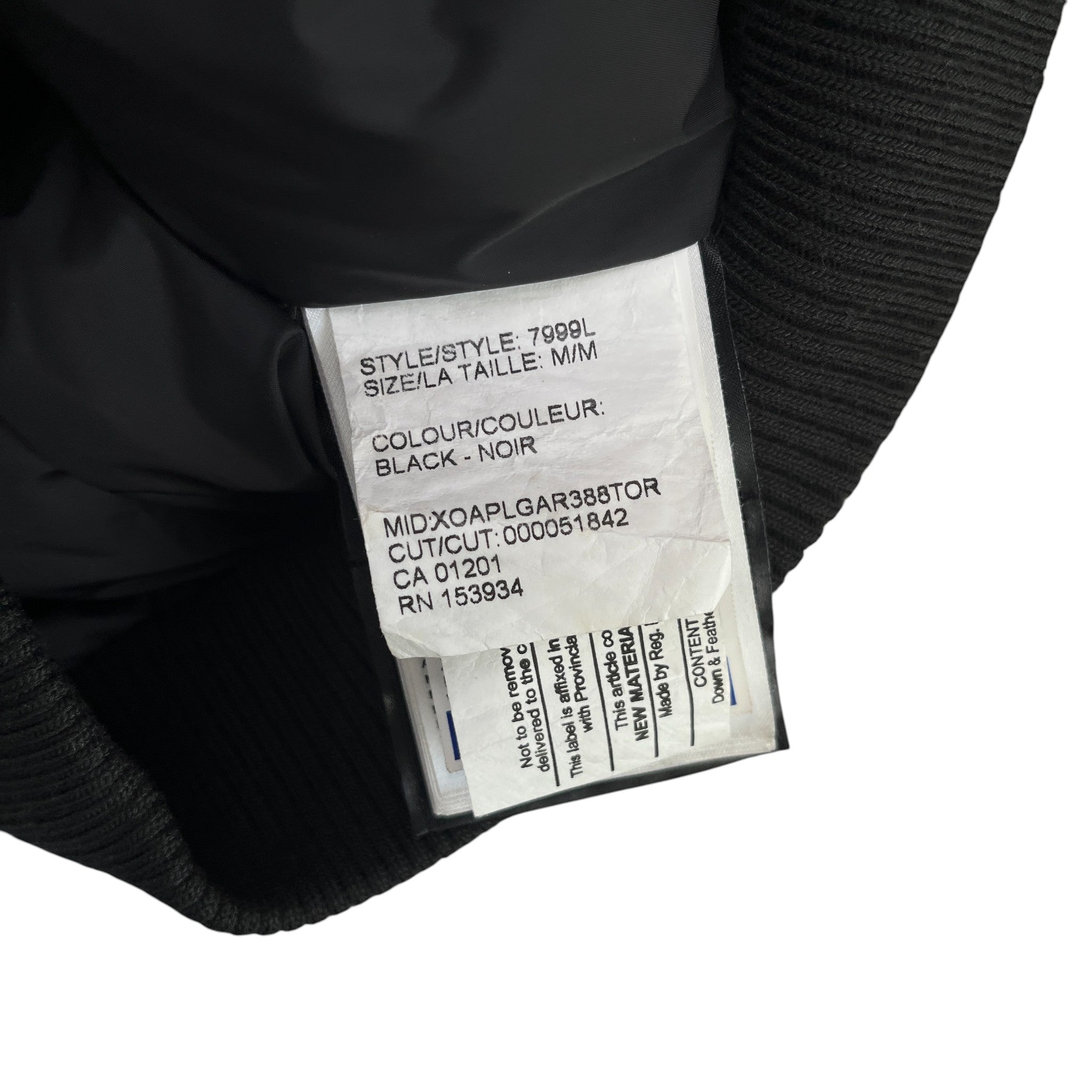 Women's Chilliwack Bomber Down Jacket Black Size M