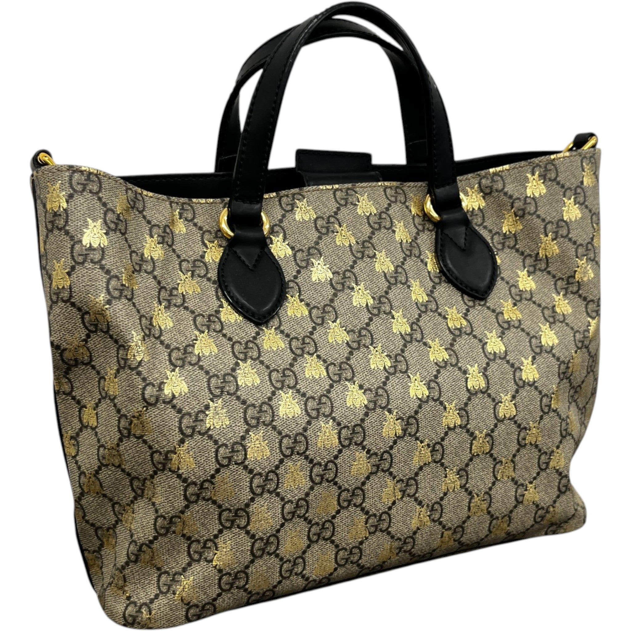 Women's Gg Supreme Bee Bag Beige