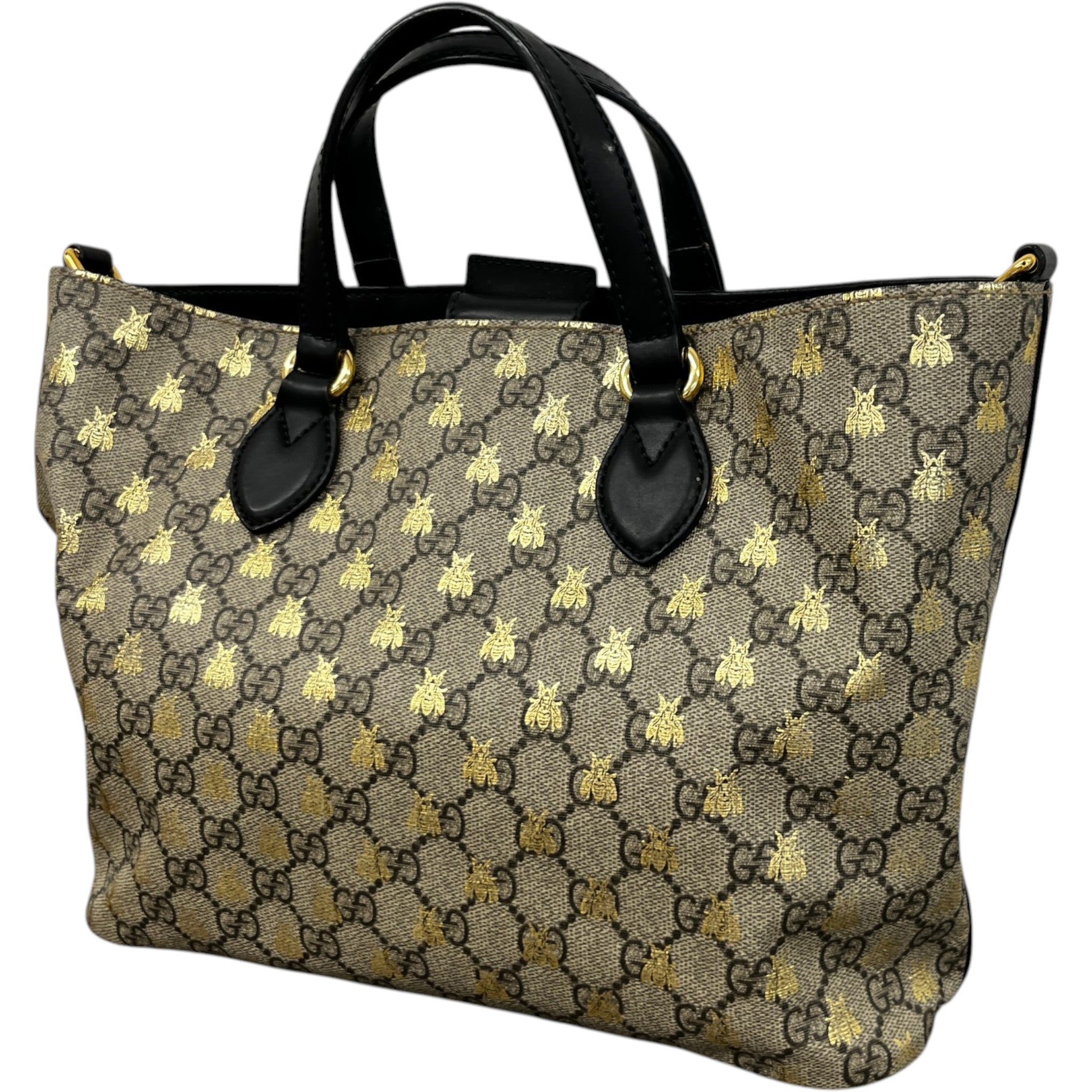Women's Gg Supreme Bee Bag Beige