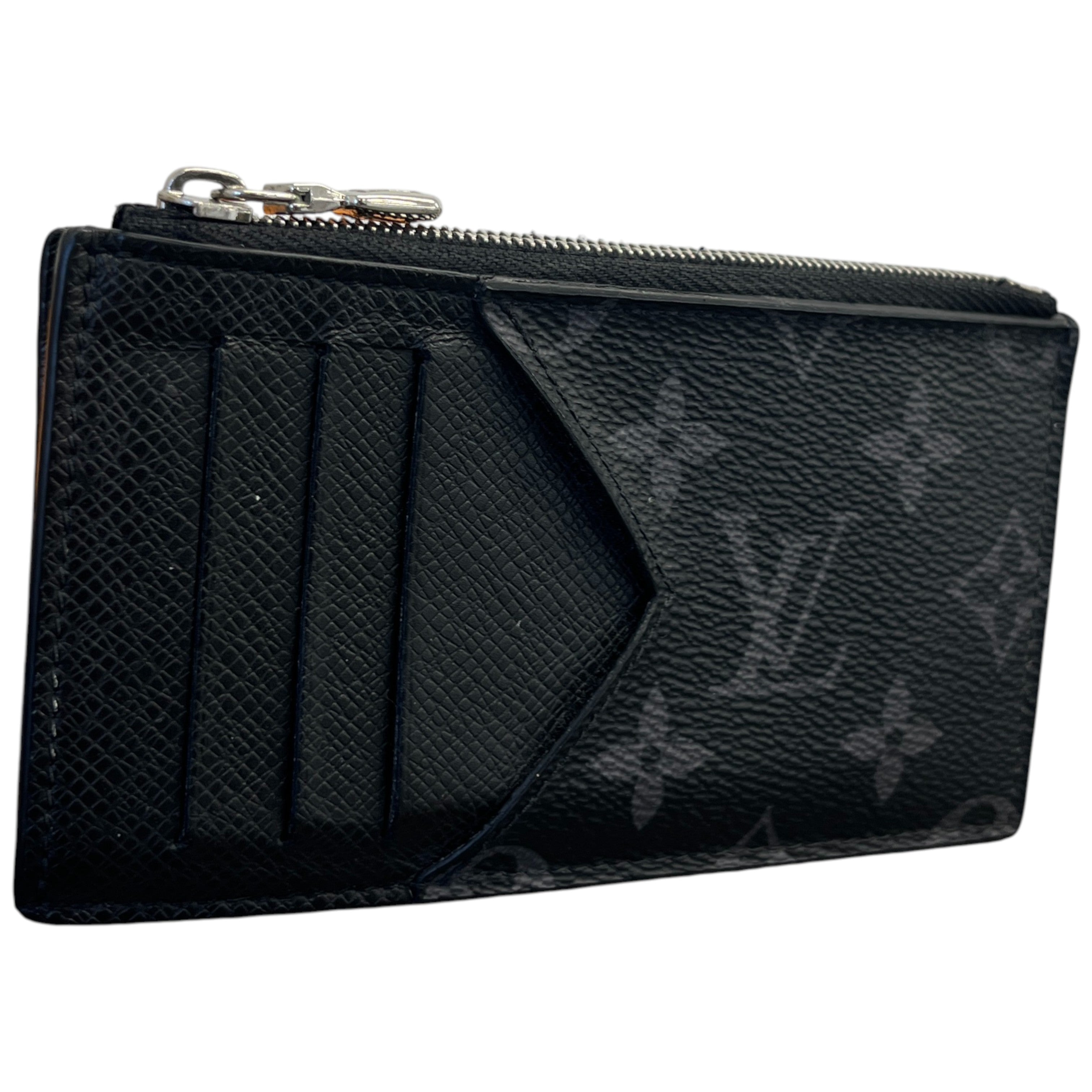 Men's Monogram Eclipse Coin Card Holder Black