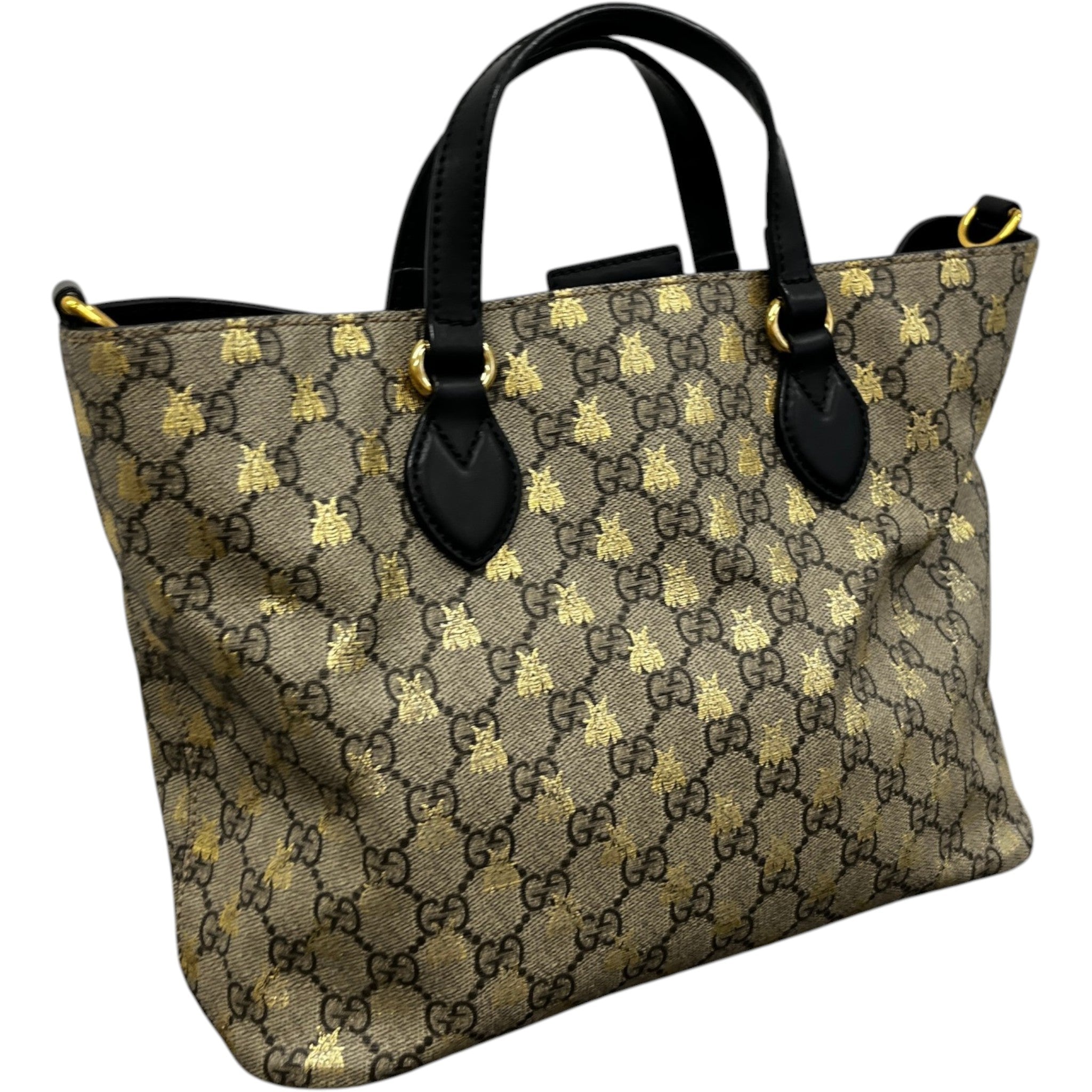 Women's Gg Supreme Bee Bag Beige