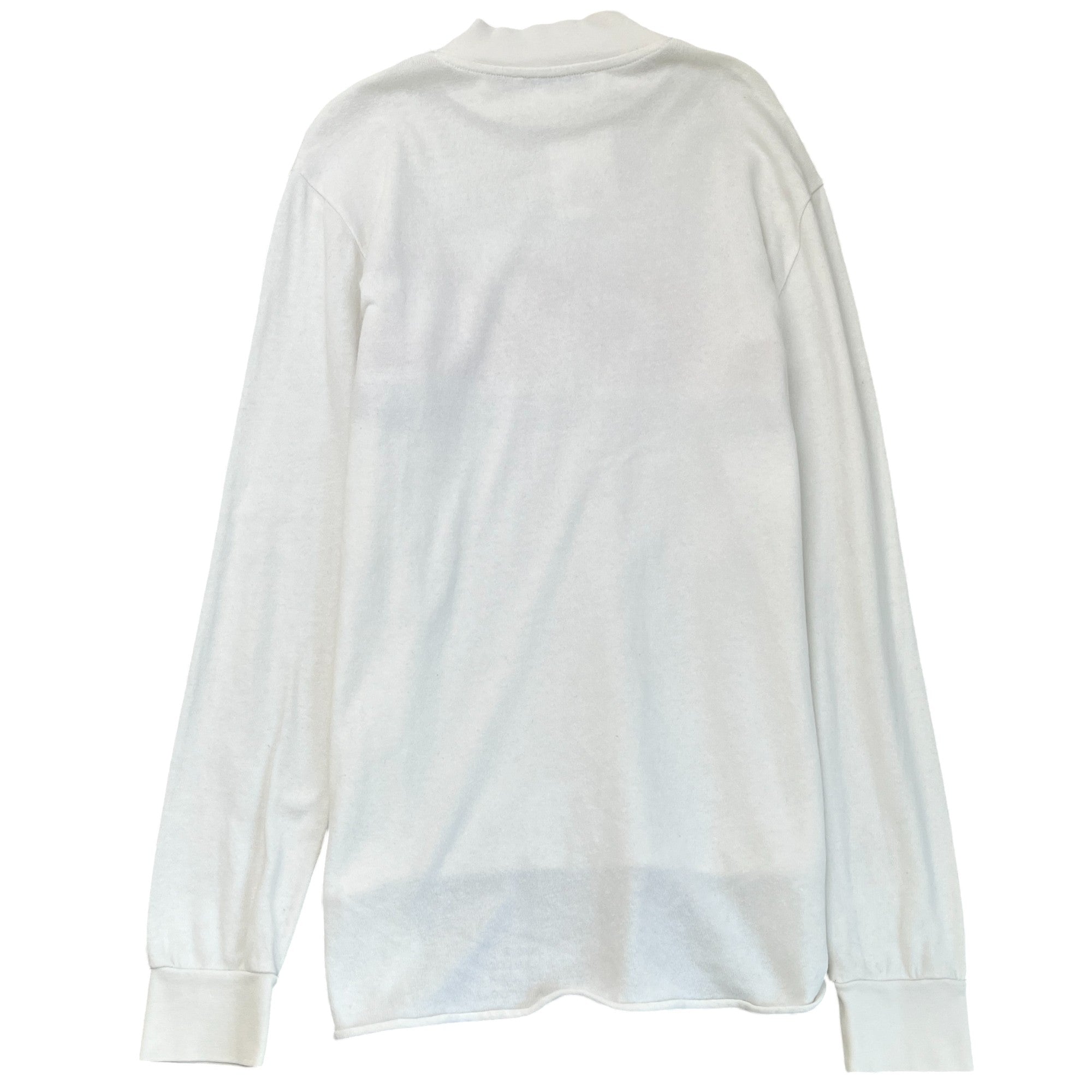 Men's Logo Print Sweatshirt White Size M