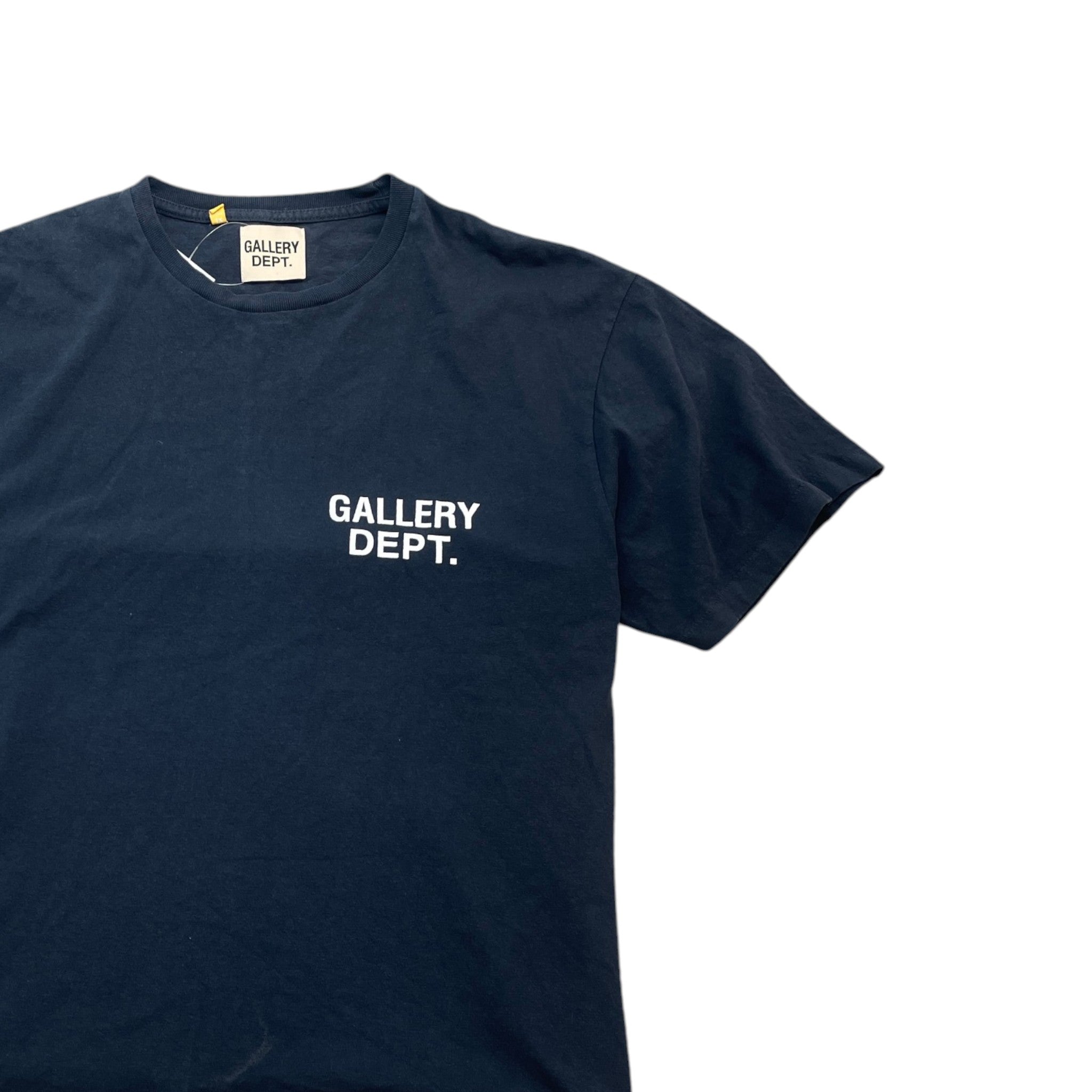Men's Logo Print T-Shirt Blue Size XL