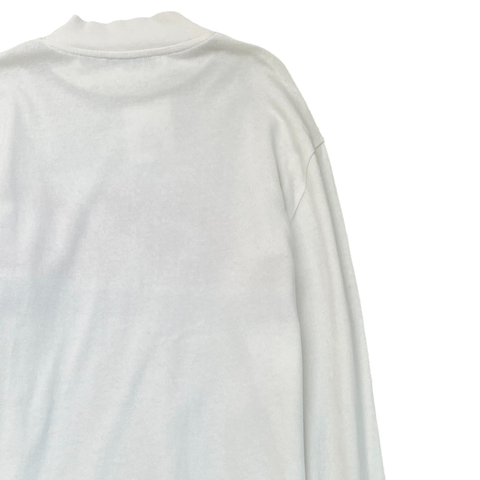 Men's Logo Print Sweatshirt White Size M