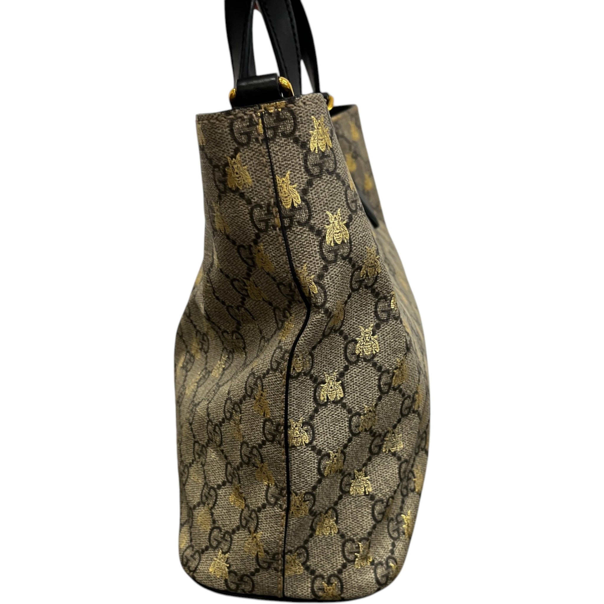 Women's Gg Supreme Bee Bag Beige