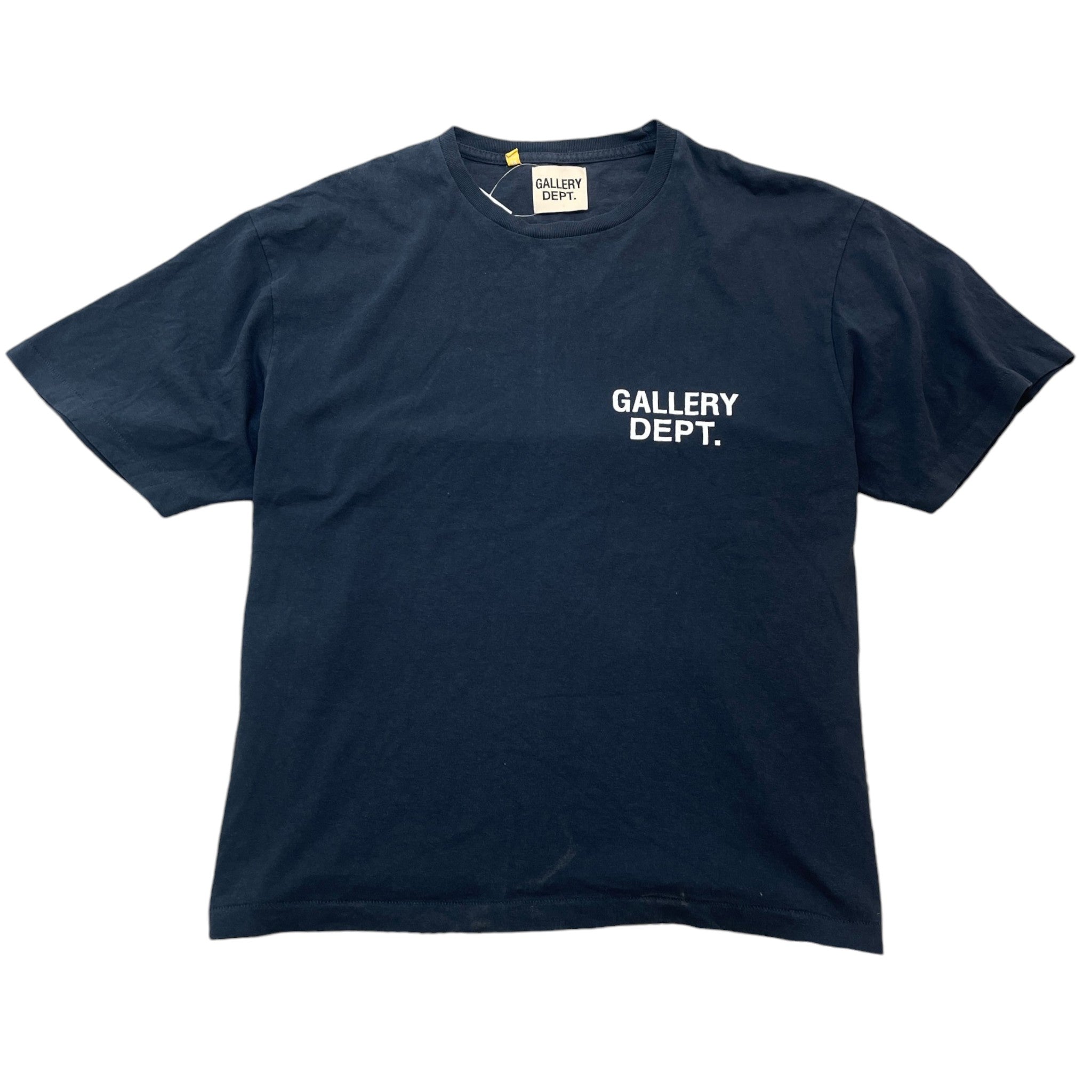 Men's Logo Print T-Shirt Blue Size XL