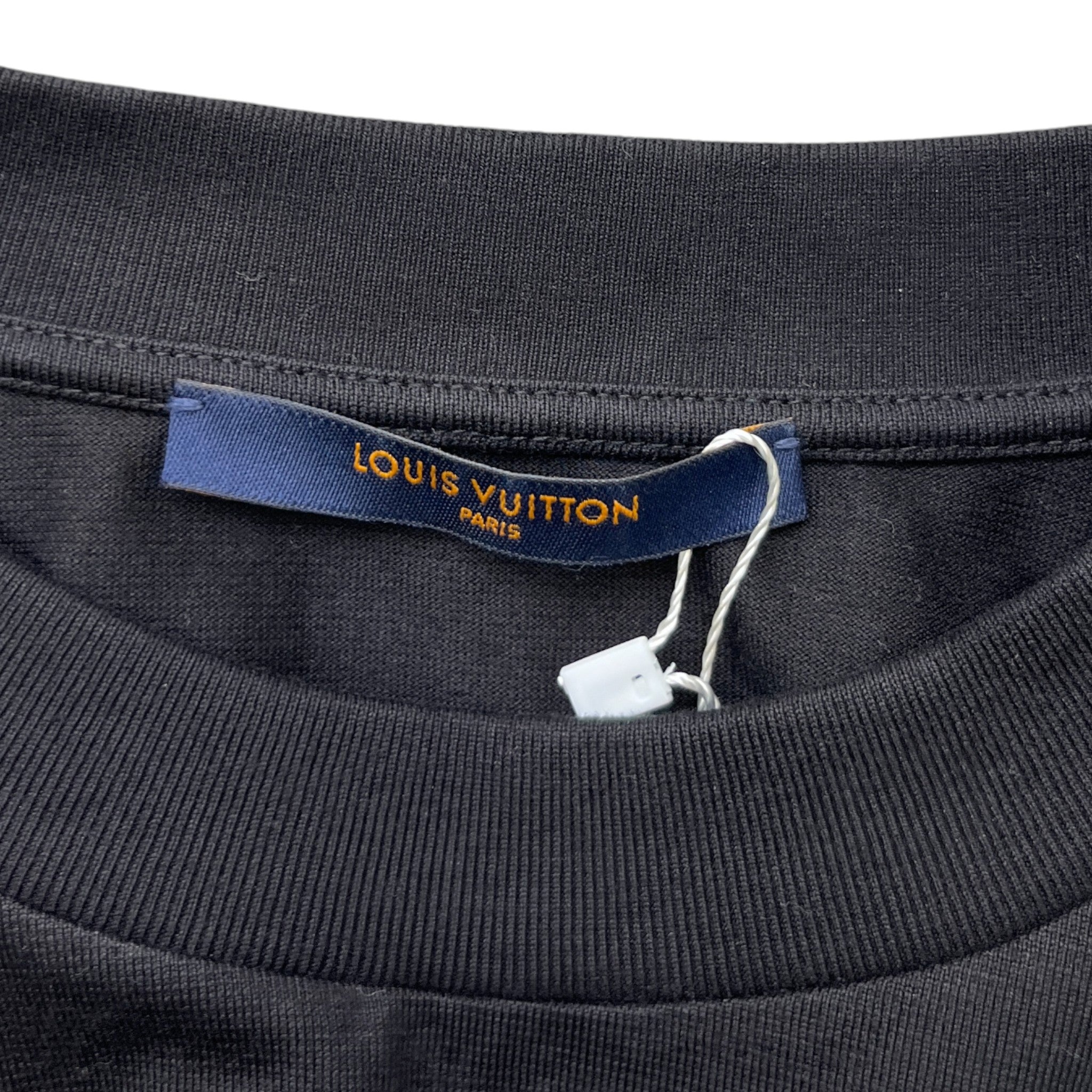 Men's Lvse Monogram Gradient Shirt Black Size M