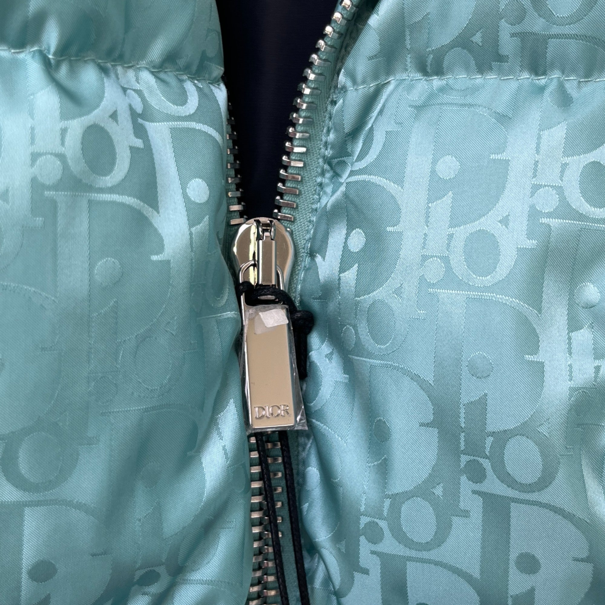 Men's Oblique Down Jacket Green Size IT 44 / XS