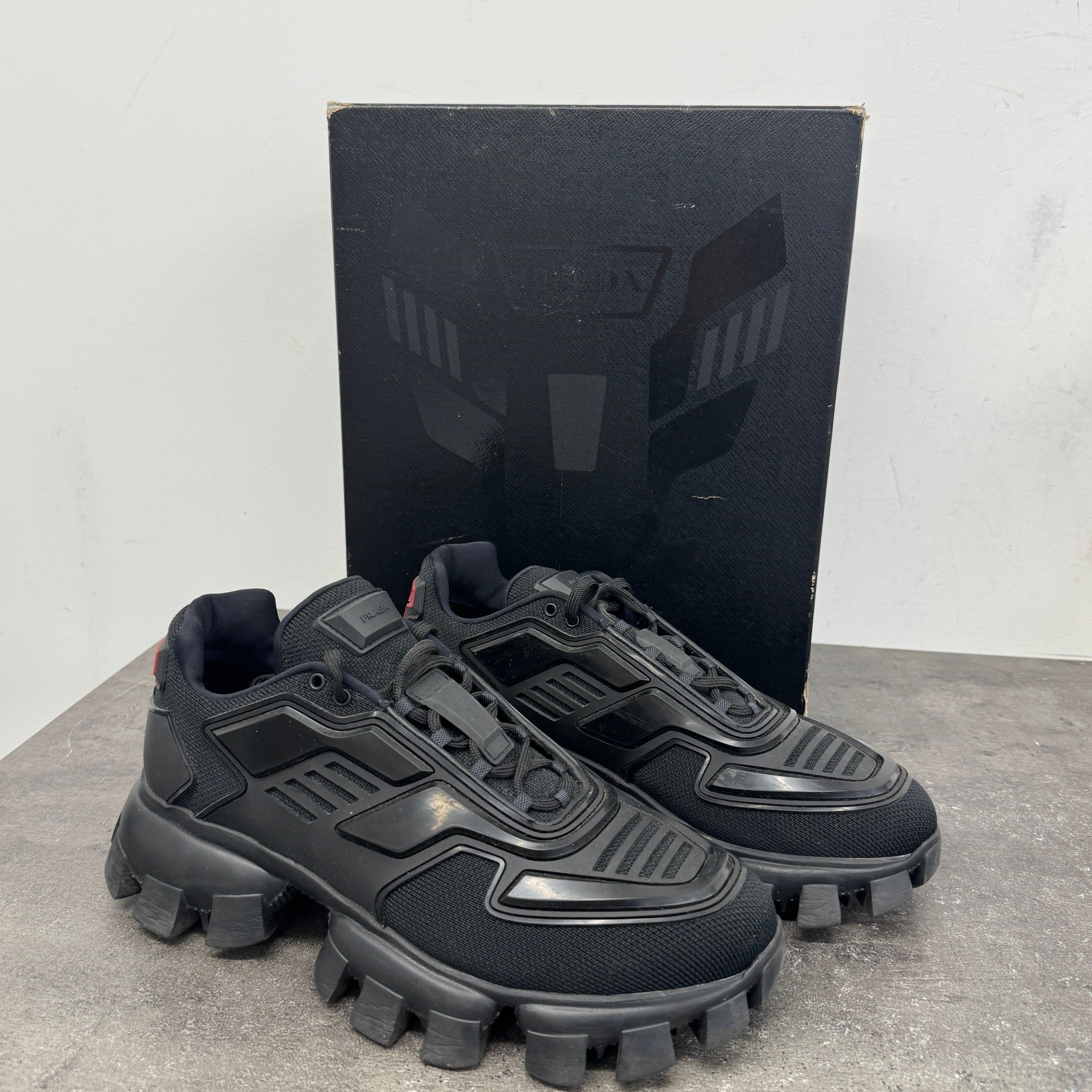 Men's Cloudbust Low Trainers Black Size EU 43 / UK 9