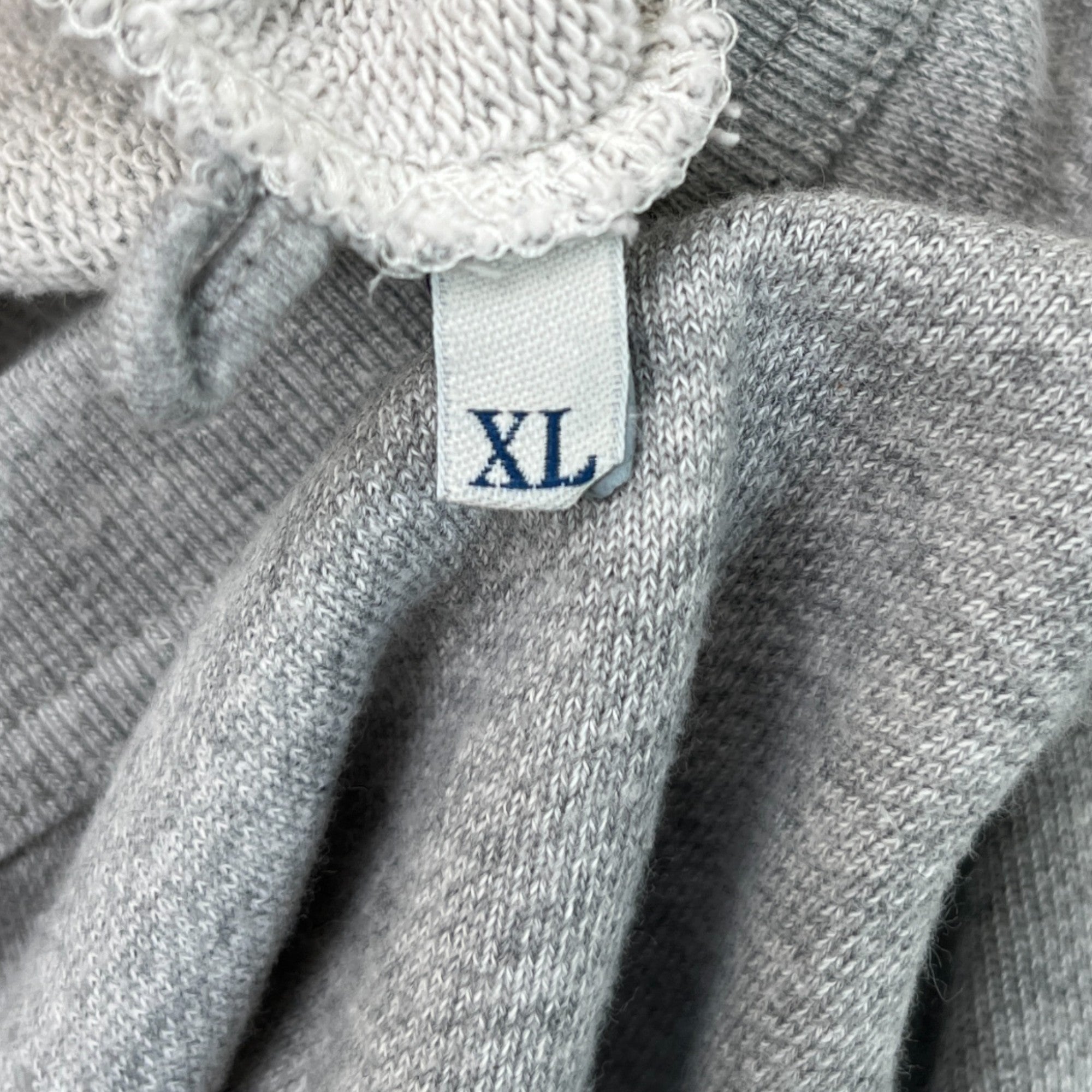 Men's Maglia Tape Logo Full Tracksuit Grey Size XL