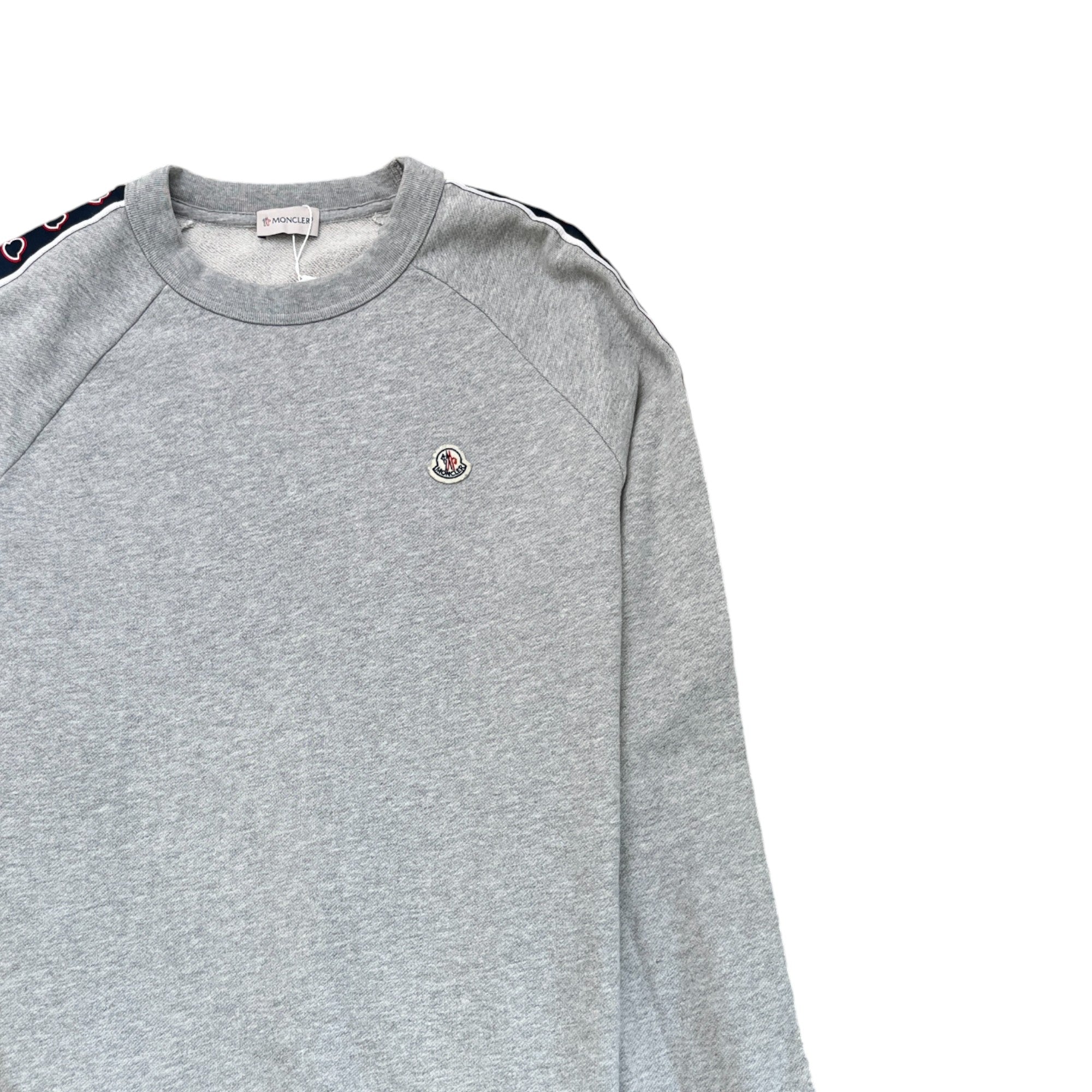 Men's Maglia Tape Logo Full Tracksuit Grey Size XL