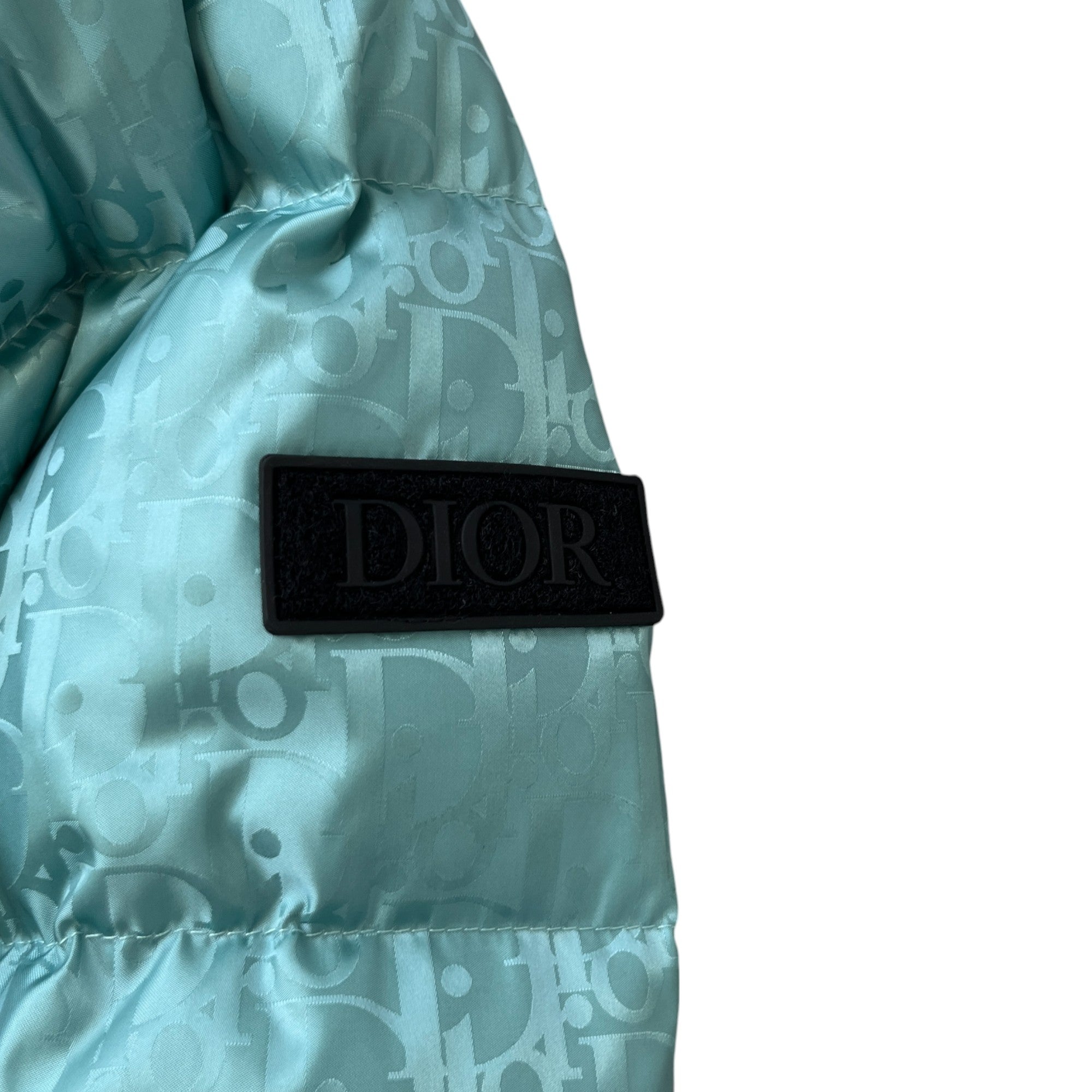 Men's Oblique Down Jacket Green Size IT 44 / XS