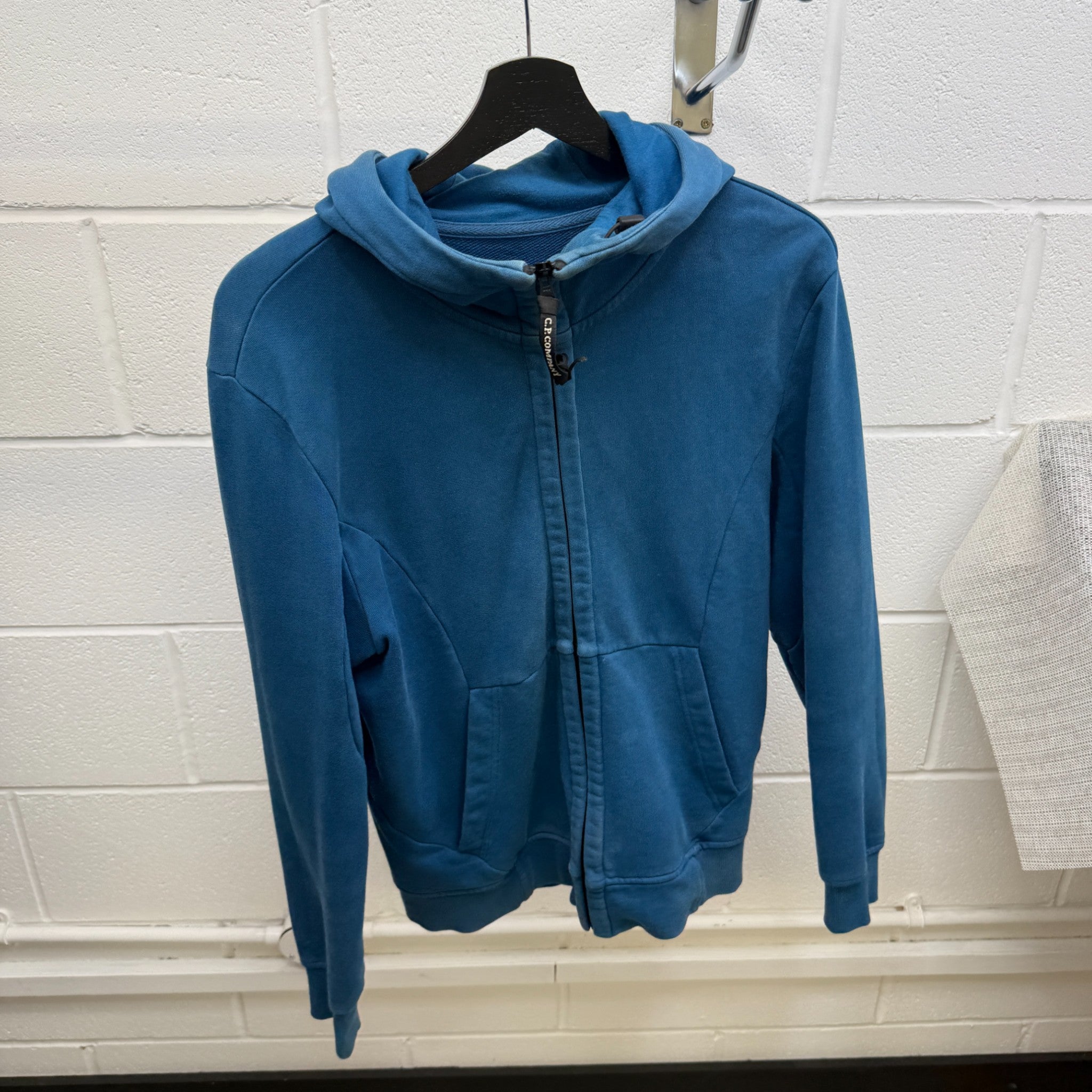 Men's Goggle Hoodie Blue Size S
