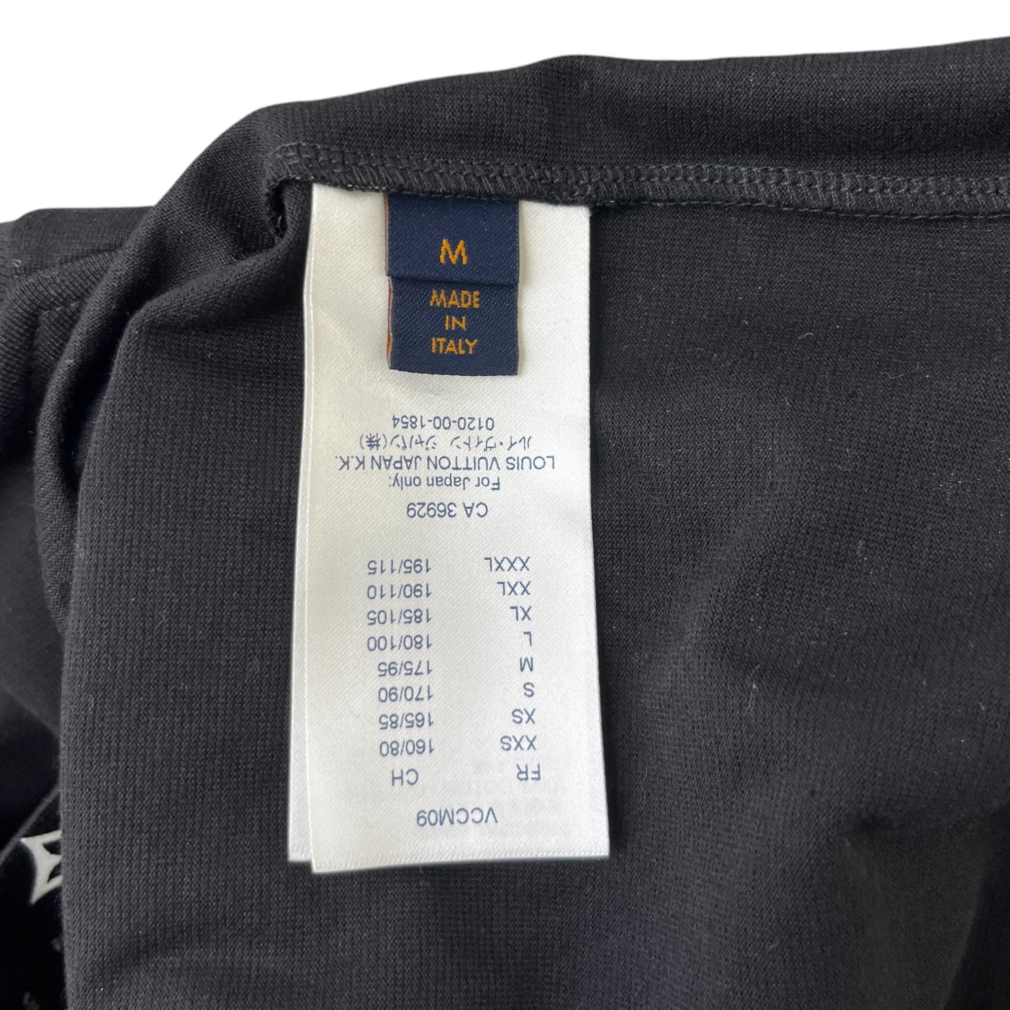 Men's Lvse Monogram Gradient Shirt Black Size M