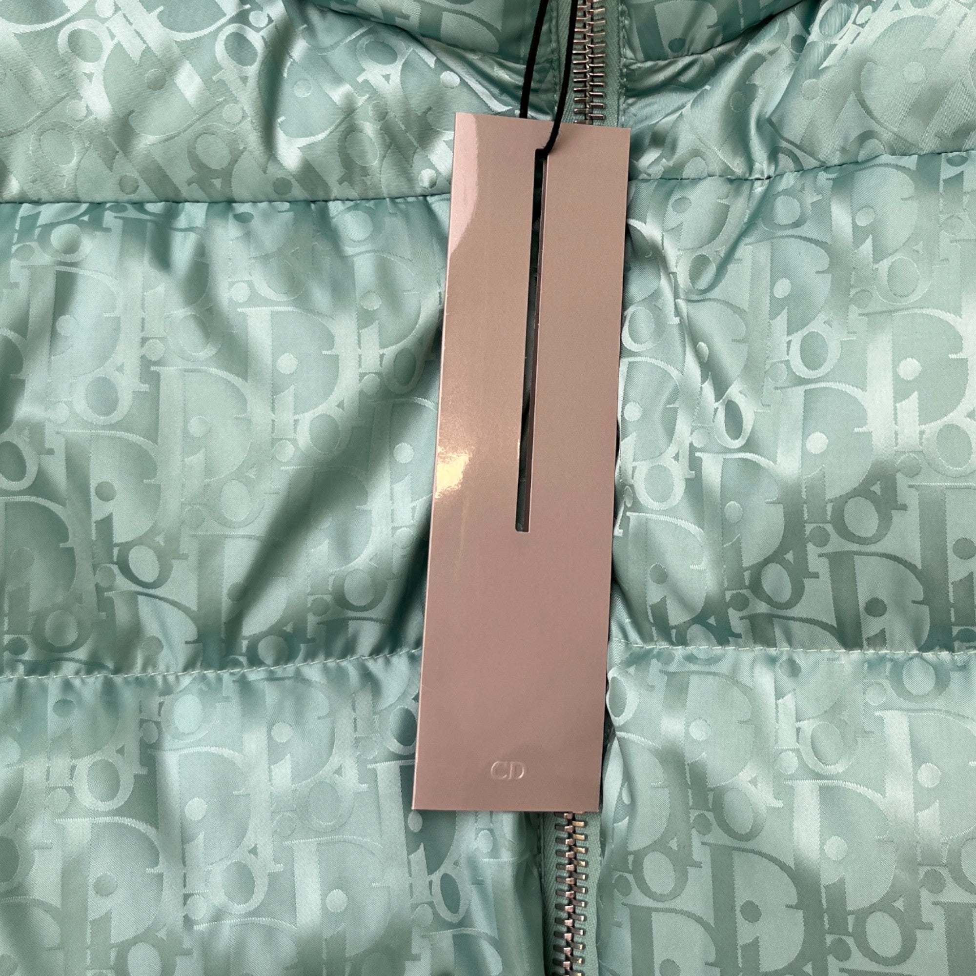 Men's Oblique Down Jacket Green Size IT 44 / XS