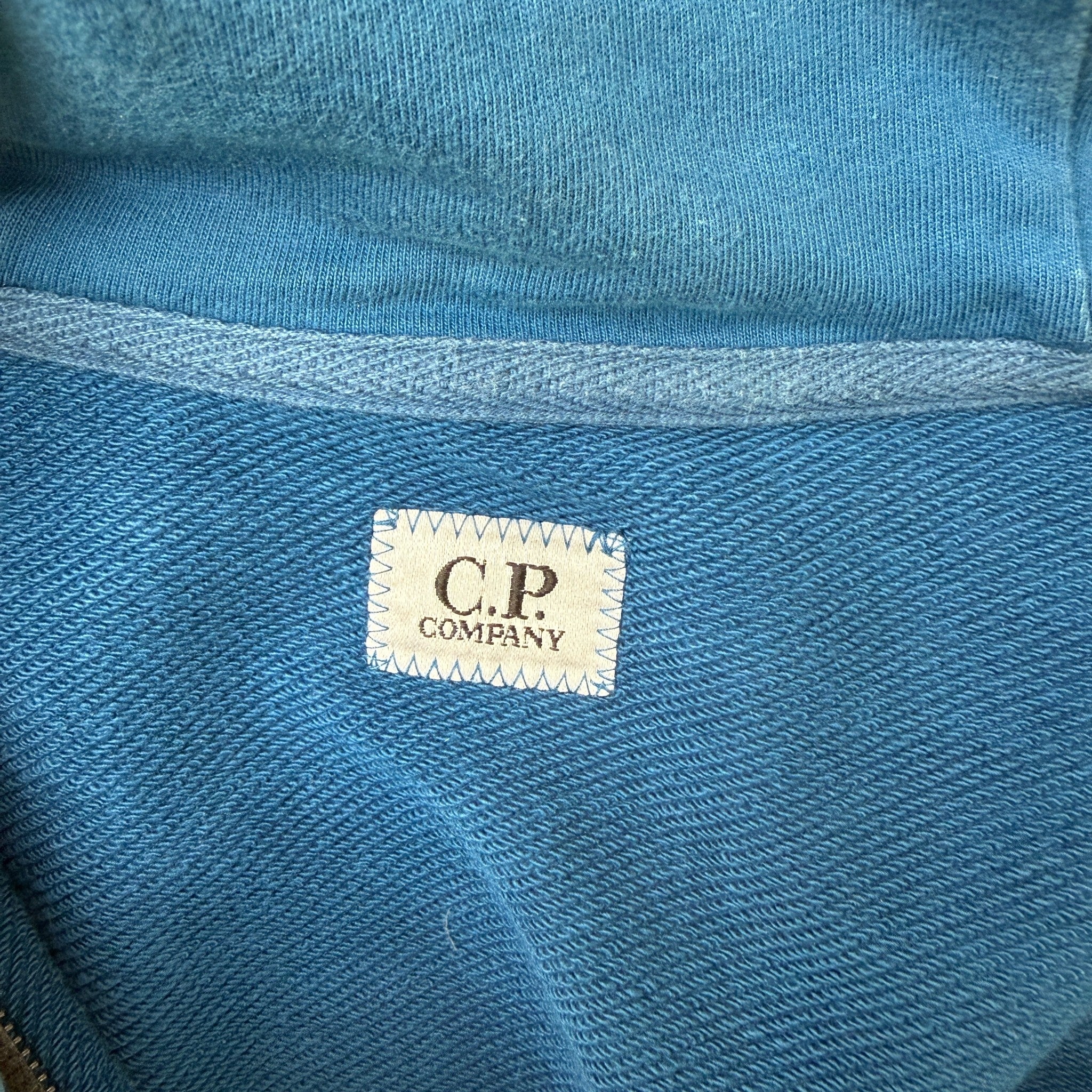 Men's Goggle Hoodie Blue Size S