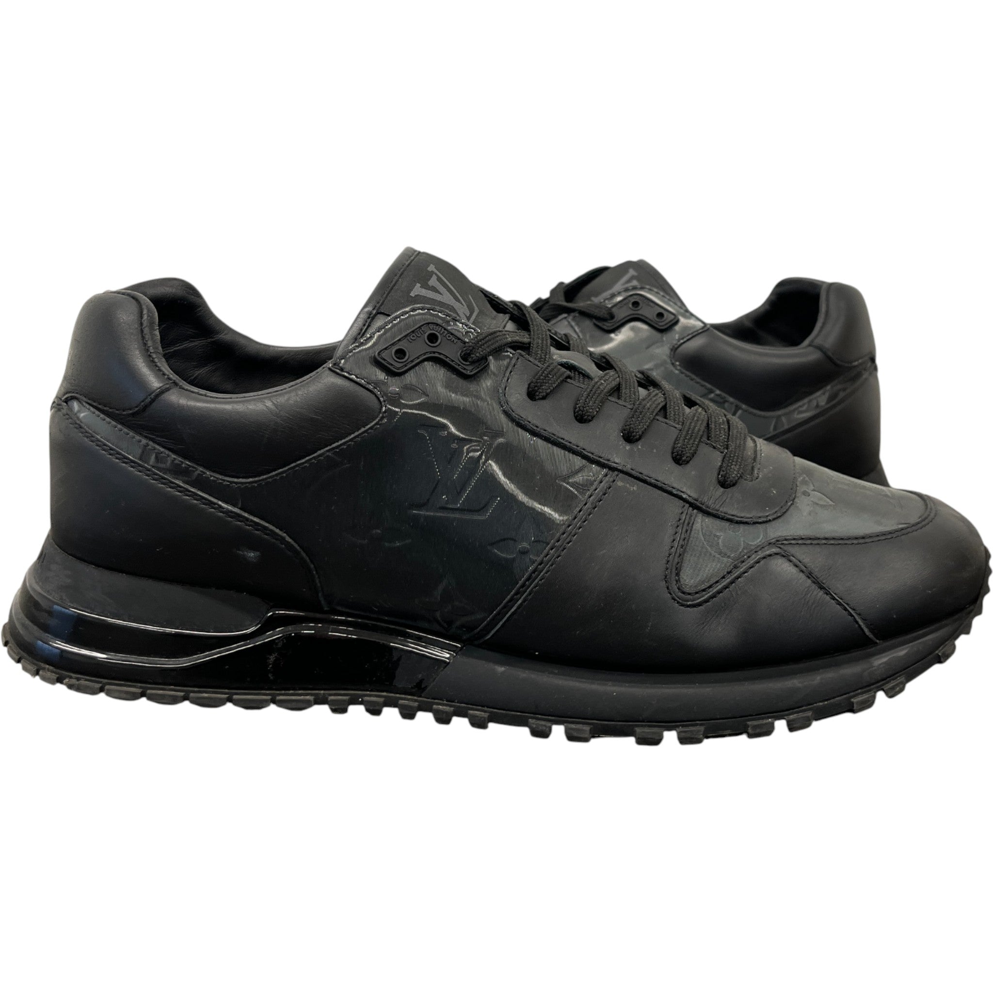 Men's Run Away Low Trainers Black Size EU 42 / UK 8