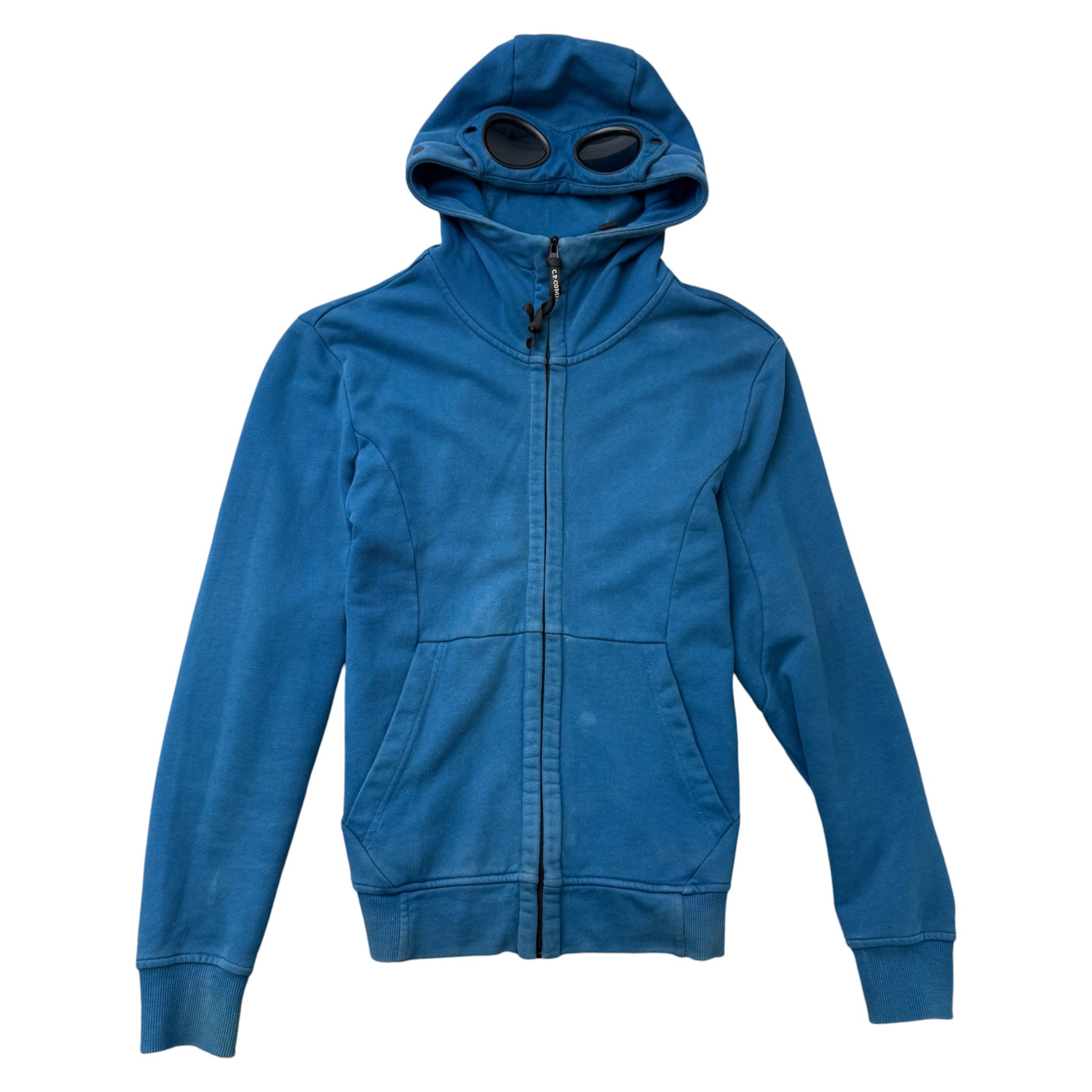 Men's Goggle Hoodie Blue Size S