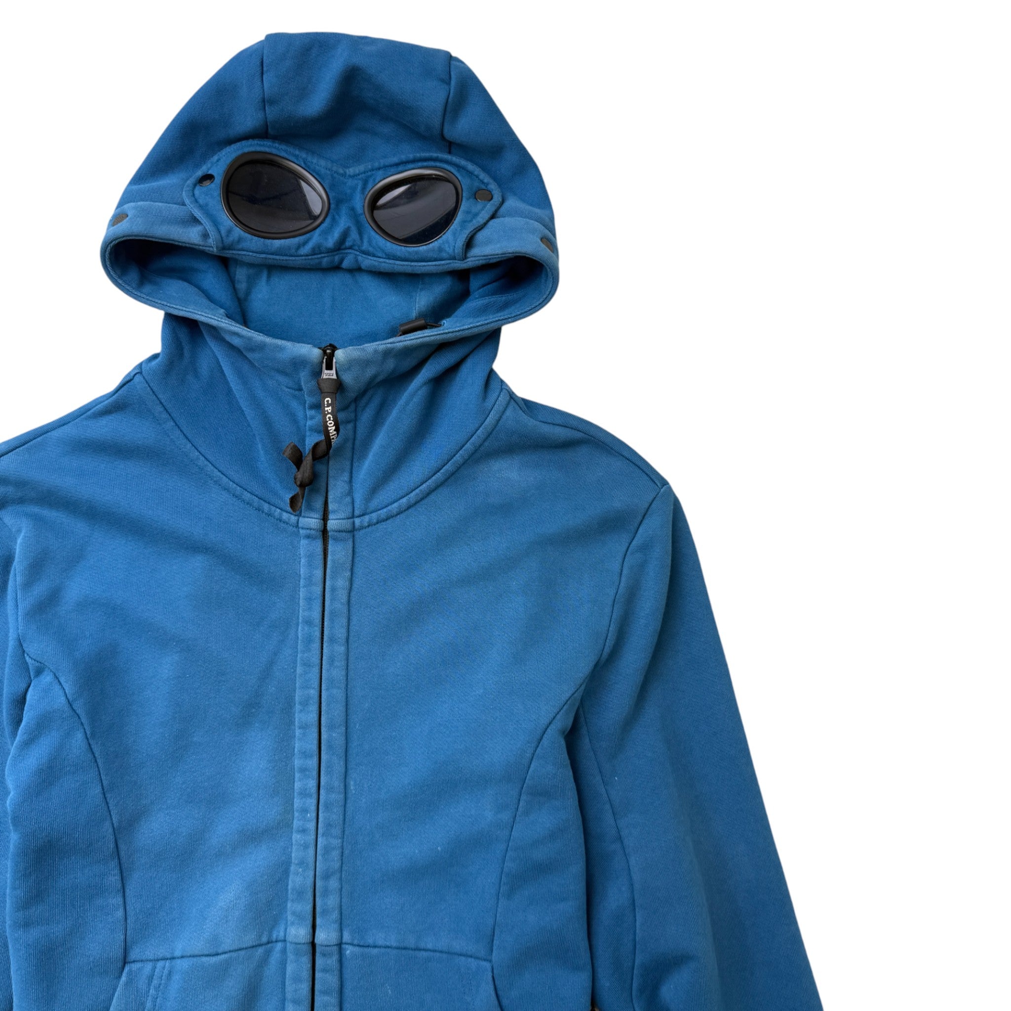 Men's Goggle Hoodie Blue Size S