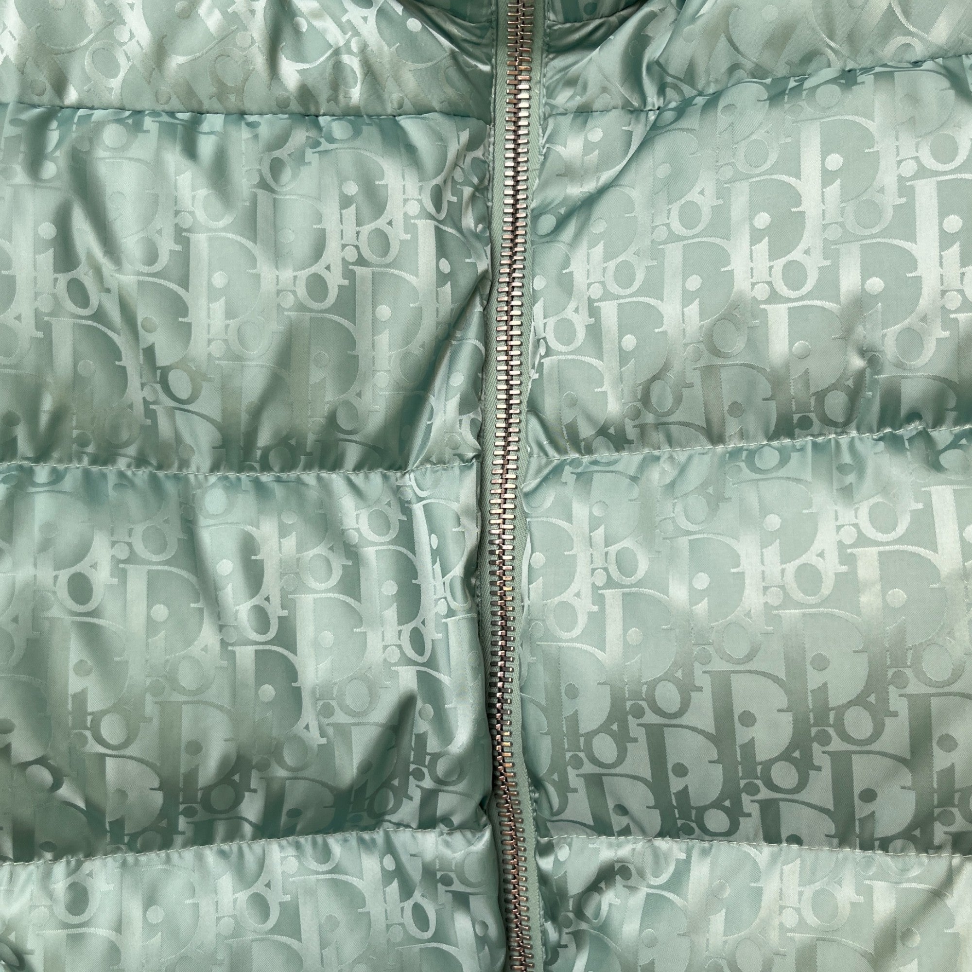 Men's Oblique Down Jacket Green Size IT 44 / XS