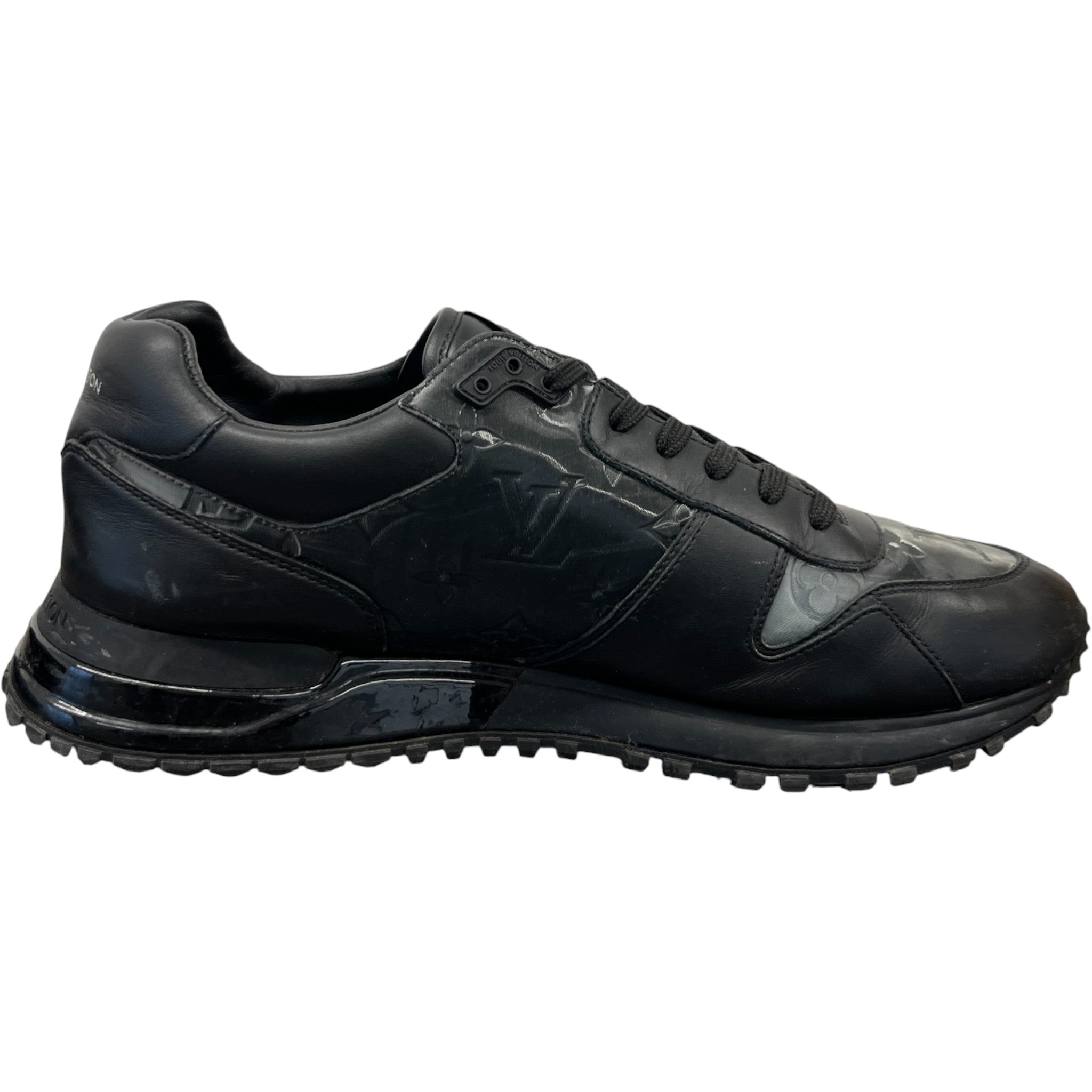 Men's Run Away Low Trainers Black Size EU 42 / UK 8