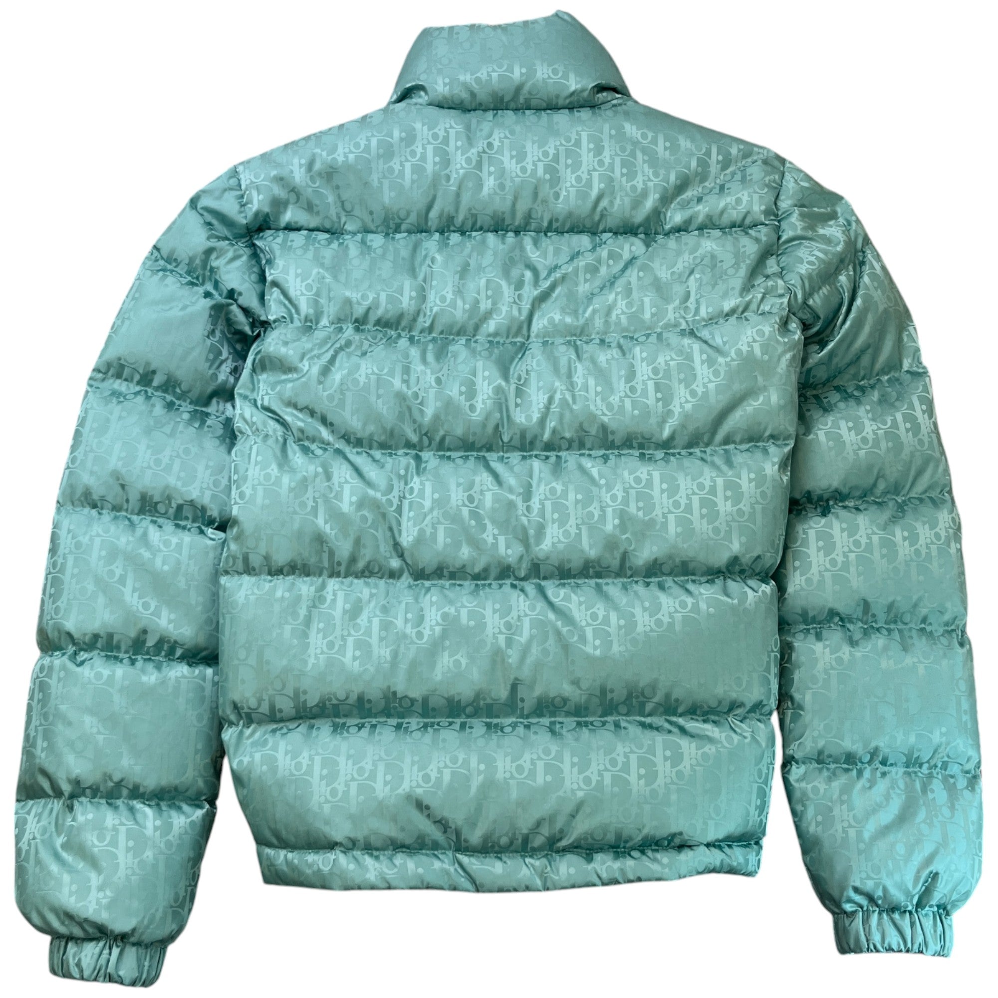 Men's Oblique Down Jacket Green Size IT 44 / XS