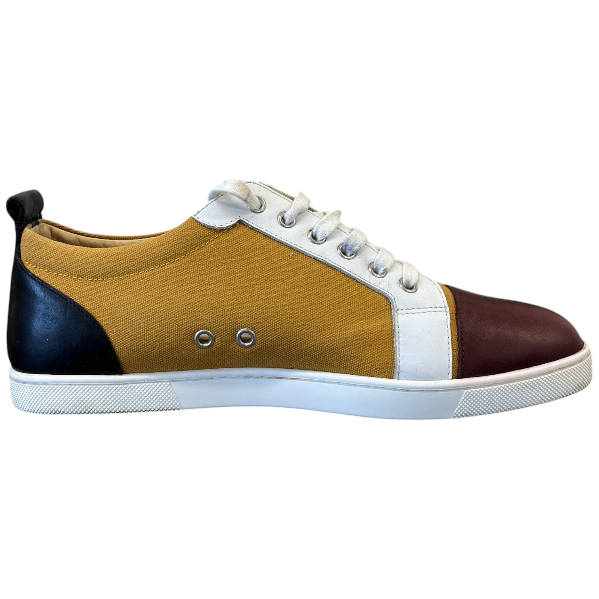 Men's Gondoliere Flat Low Trainers Brown Size EU 42.5 / UK 8.5
