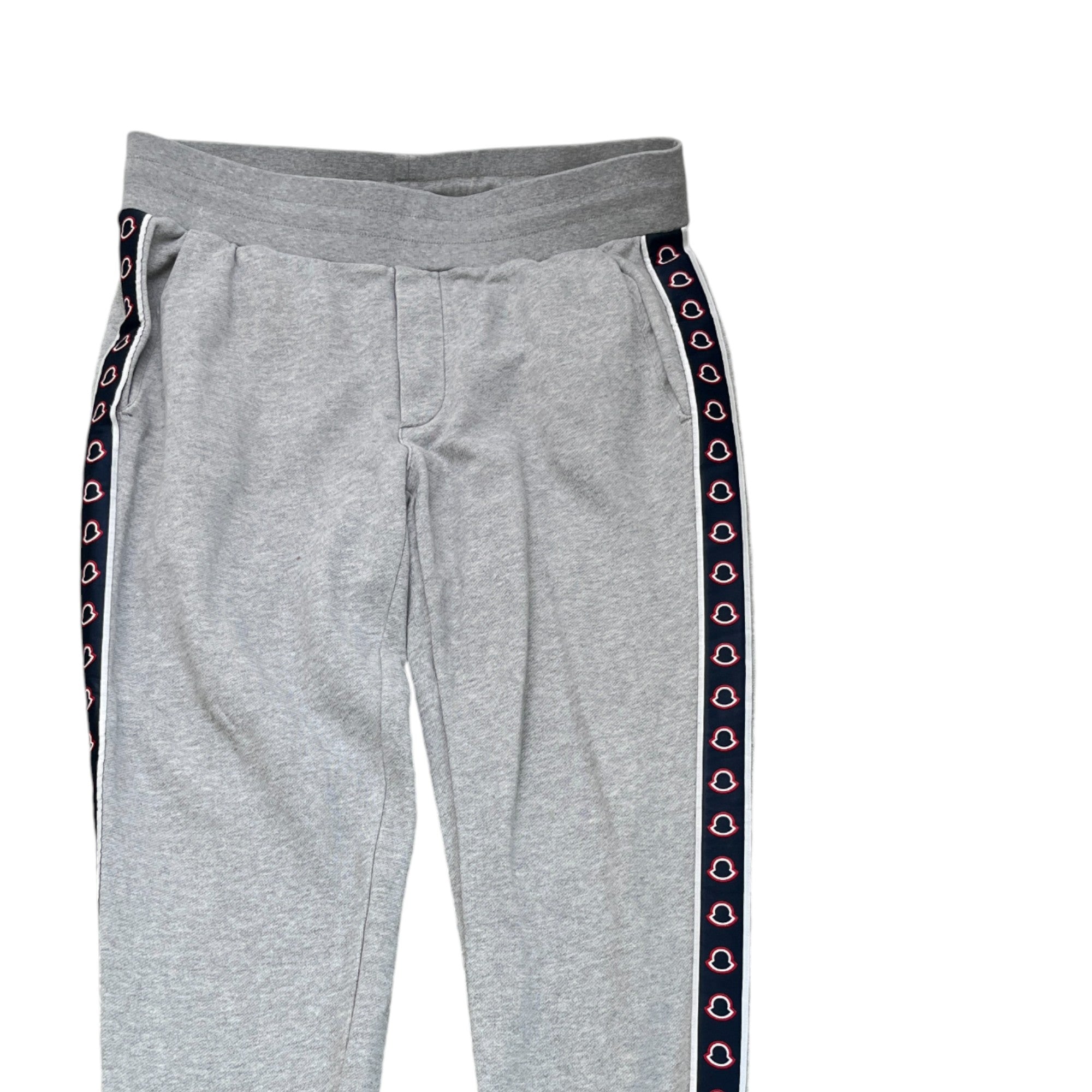 Men's Maglia Tape Logo Full Tracksuit Grey Size XL