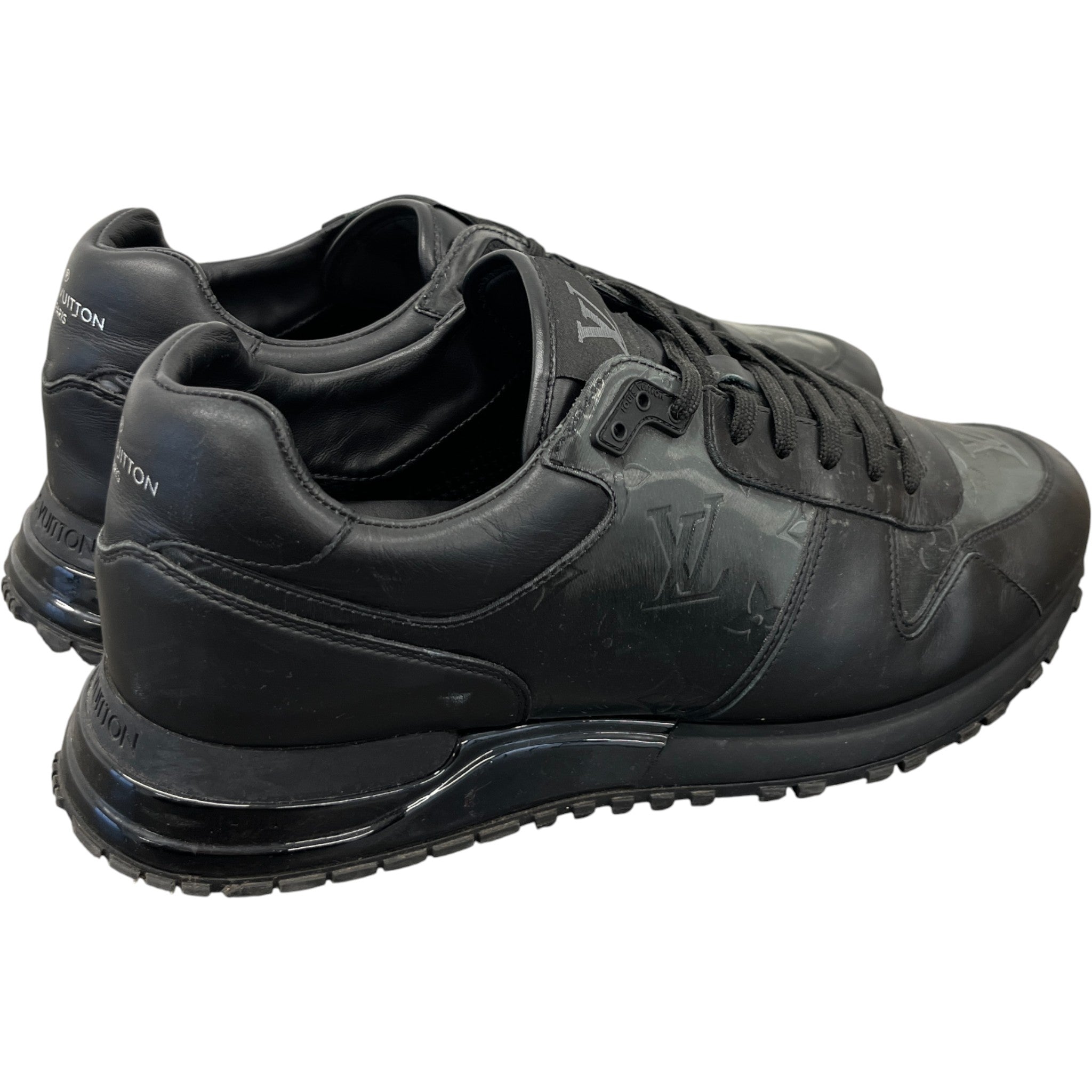 Men's Run Away Low Trainers Black Size EU 42 / UK 8